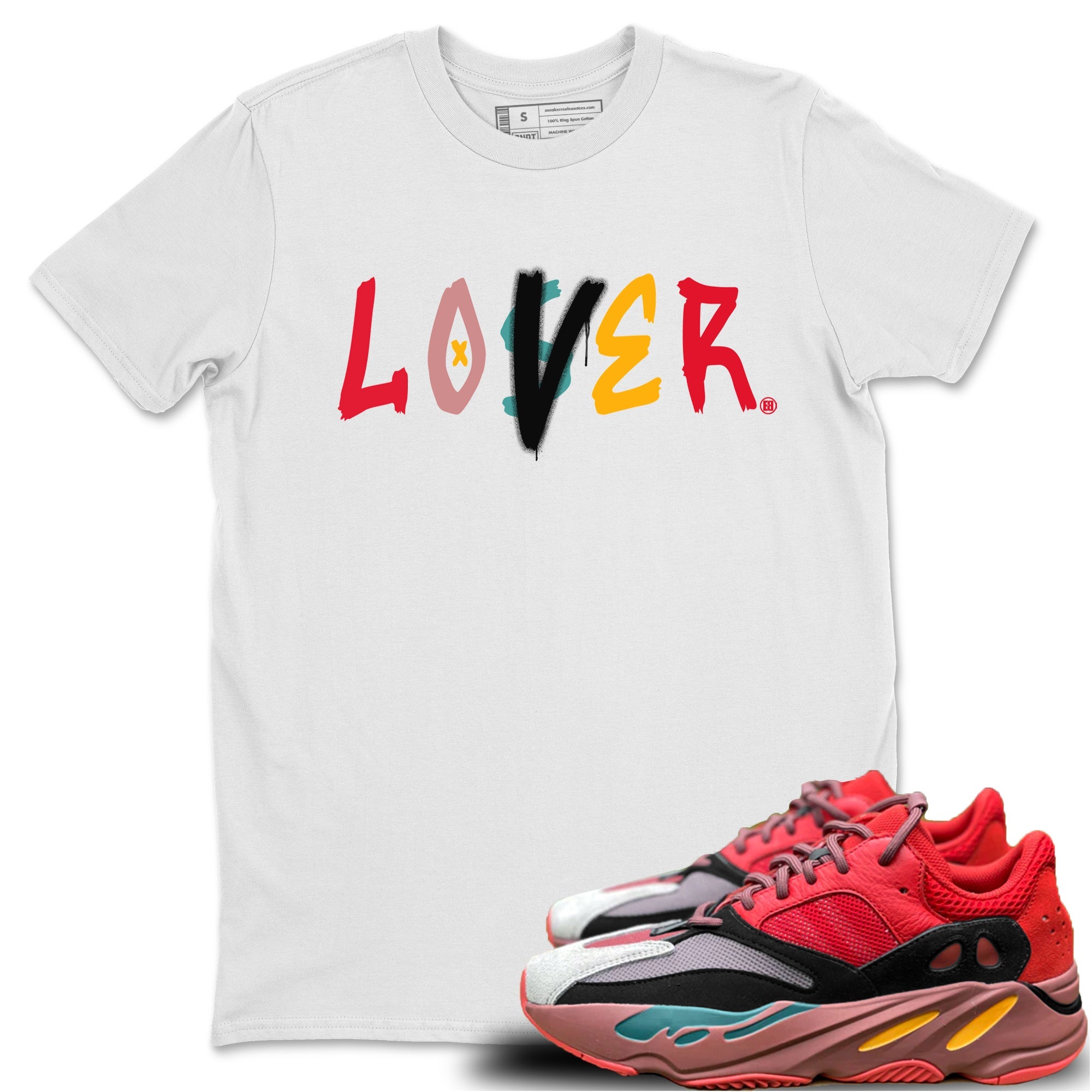 Yeezy 700 Hi-Res Red Shirt To Match Jordans Loser Lover Sneaker Tees Yeezy 700 Hi-Res Red Drip Gear Zone Sneaker Matching Clothing Unisex Shirts