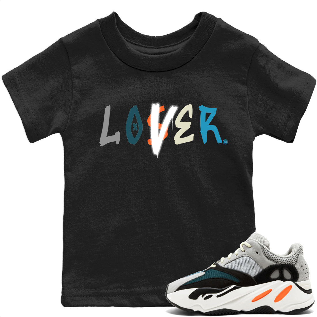 Yeezy 700 Wave Runner Shirt To Match Jordans Loser Lover Sneaker Tees Yeezy 700 Wave Runner Drip Gear Zone Sneaker Matching Clothing Kids Shirts