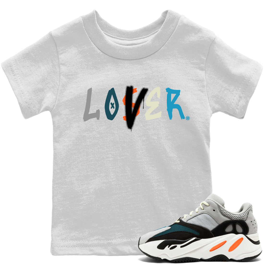 Yeezy 700 Wave Runner Shirt To Match Jordans Loser Lover Sneaker Tees Yeezy 700 Wave Runner Drip Gear Zone Sneaker Matching Clothing Kids Shirts