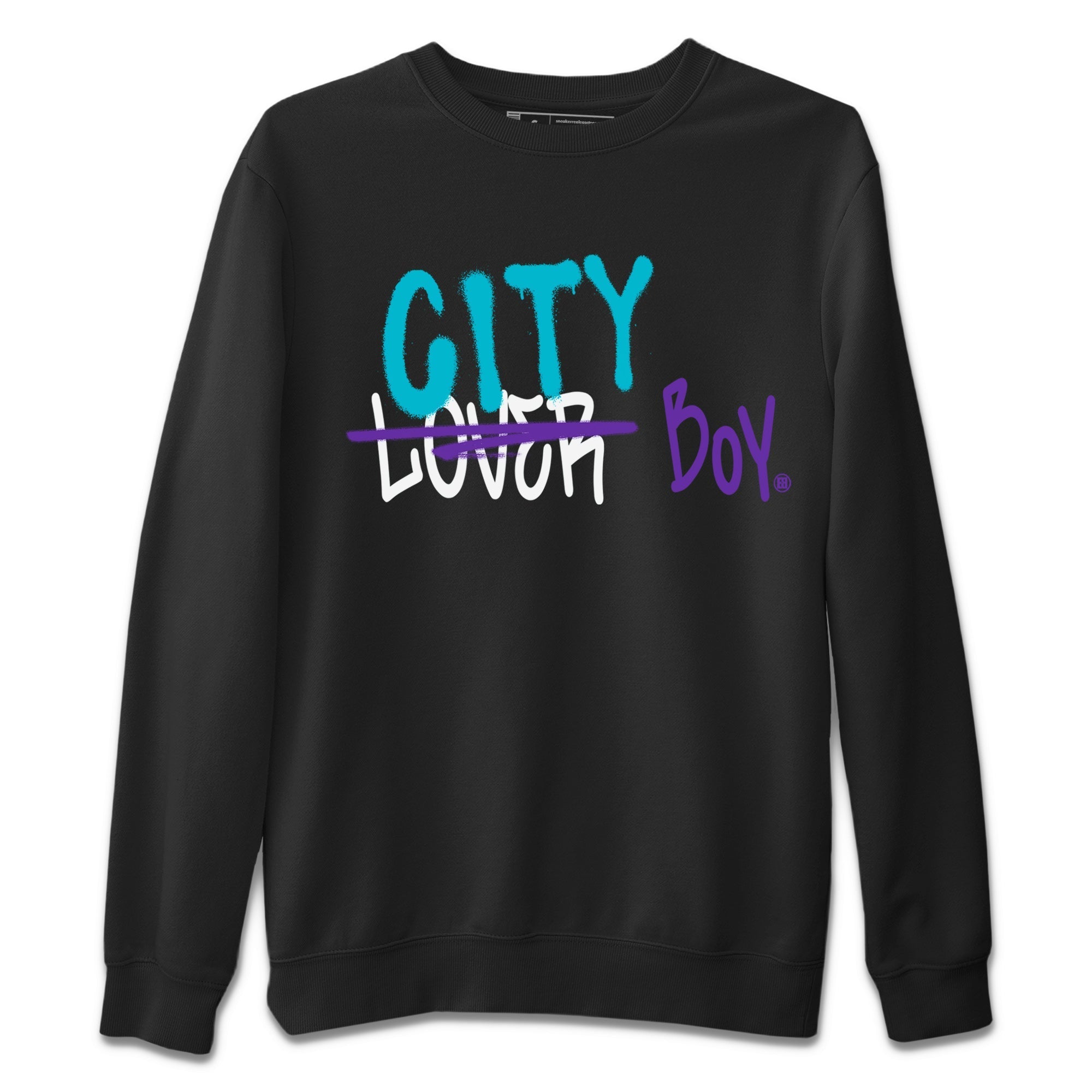 AJ6 Aqua Sneaker Match Tees Loser X City Boy Sneaker Tees Air Jordan 6 Aqua Sneaker Release Tees Unisex Shirts Black 2