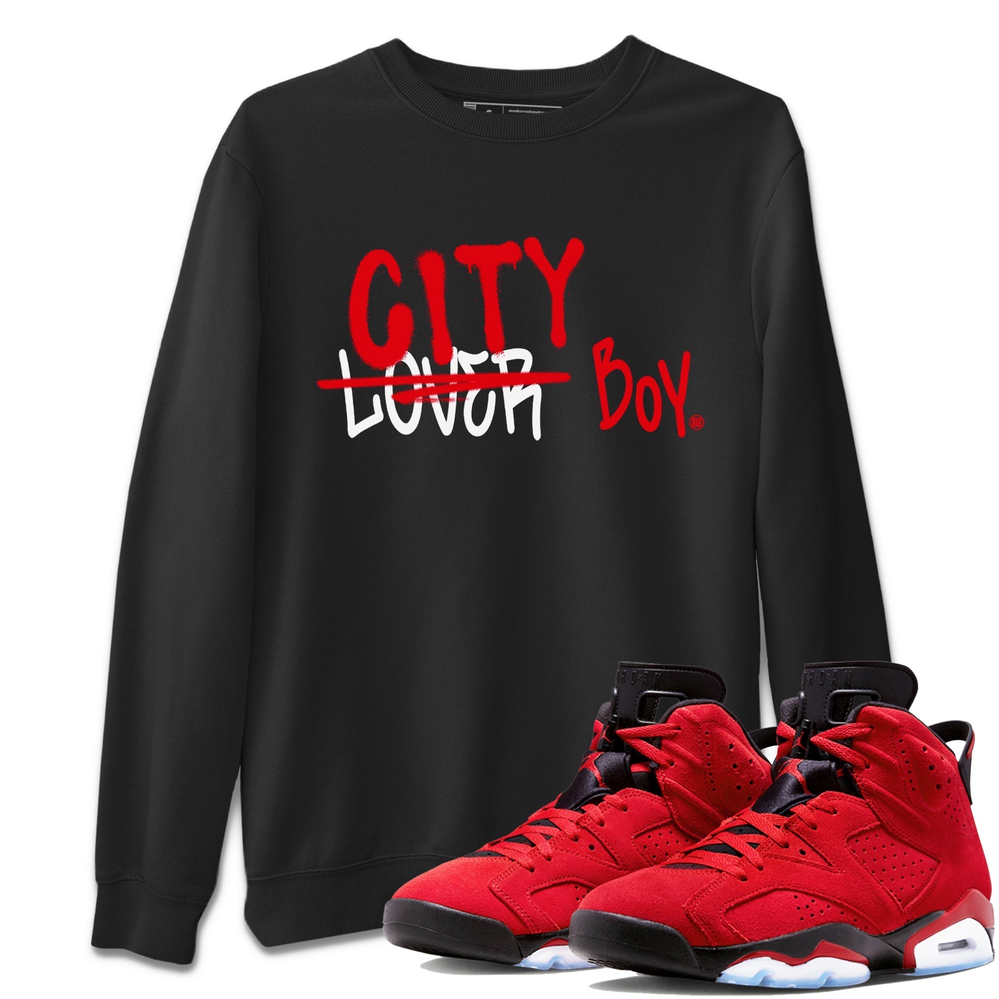 Air Jordan 6 Toro Bravo Sneaker Match Tees Loser X City Boy Streetwear Sneaker Shirt Air Jordan 6 Toro Tees Unisex Shirts Black 1
