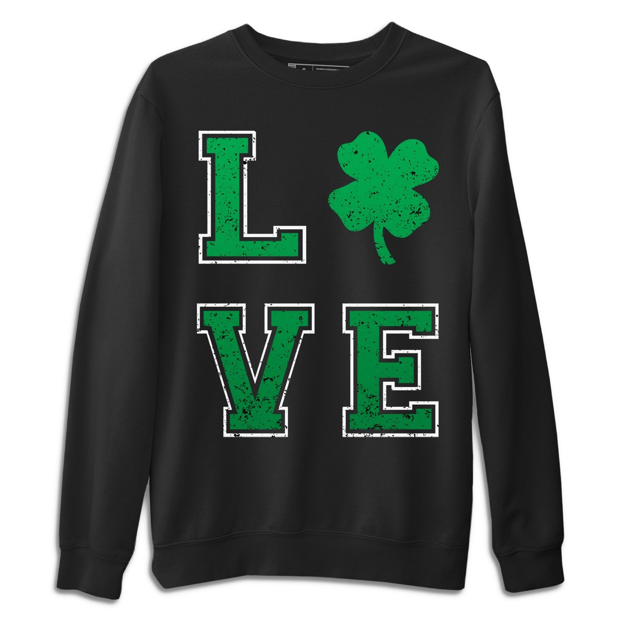 Jordan 1 Lucky Green Shirt To Match Jordans LOVE Sneaker Tees Jordan 1 Lucky Green Drip Gear Zone Sneaker Matching Clothing Unisex Shirts