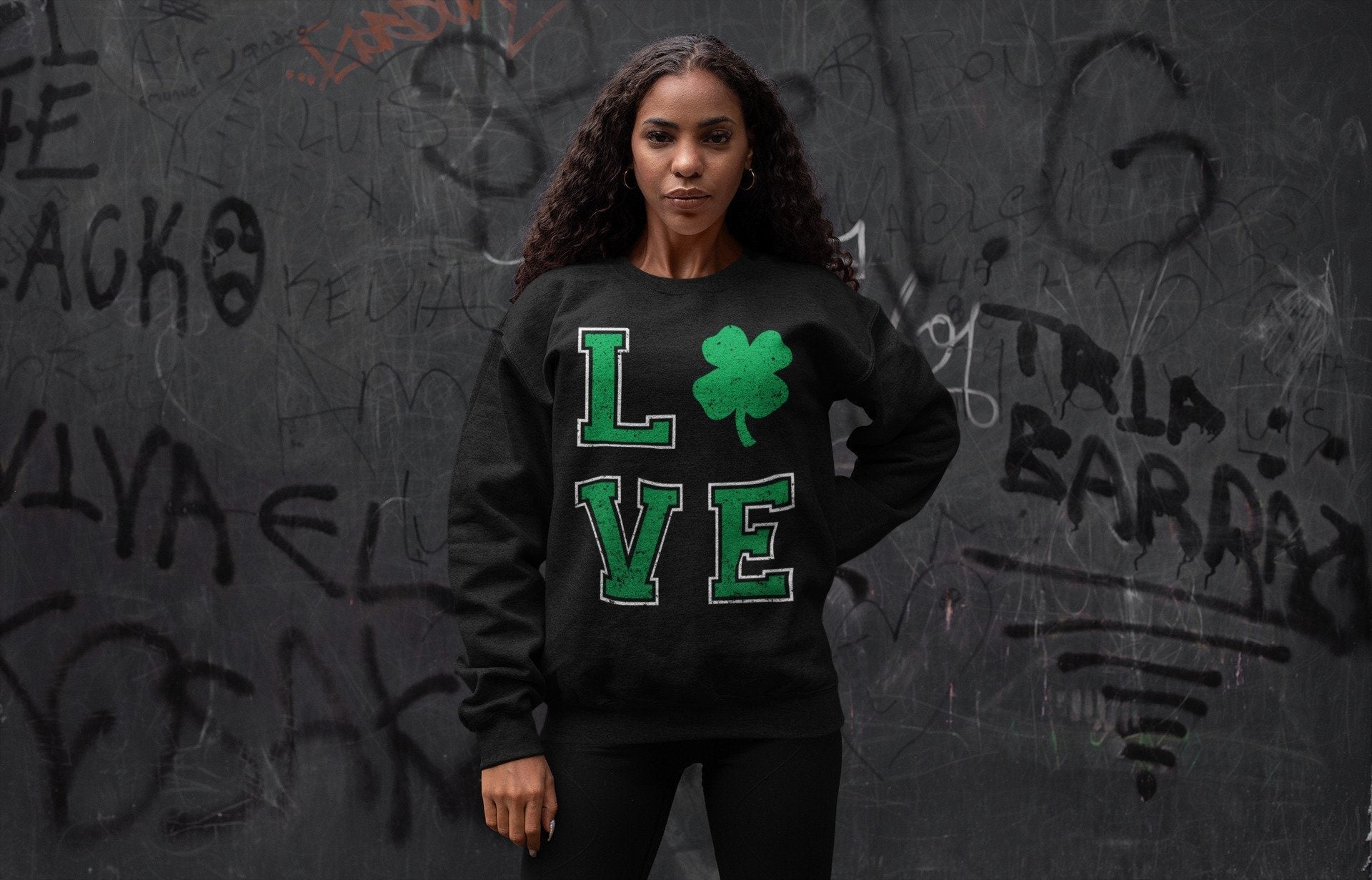 Jordan 1 Lucky Green Shirt To Match Jordans LOVE Sneaker Tees Jordan 1 Lucky Green Drip Gear Zone Sneaker Matching Clothing Unisex Shirts