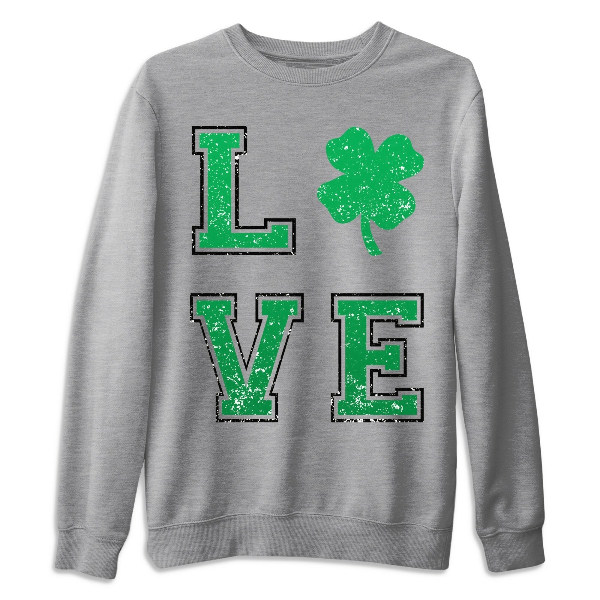 Jordan 1 Lucky Green Shirt To Match Jordans LOVE Sneaker Tees Jordan 1 Lucky Green Drip Gear Zone Sneaker Matching Clothing Unisex Shirts