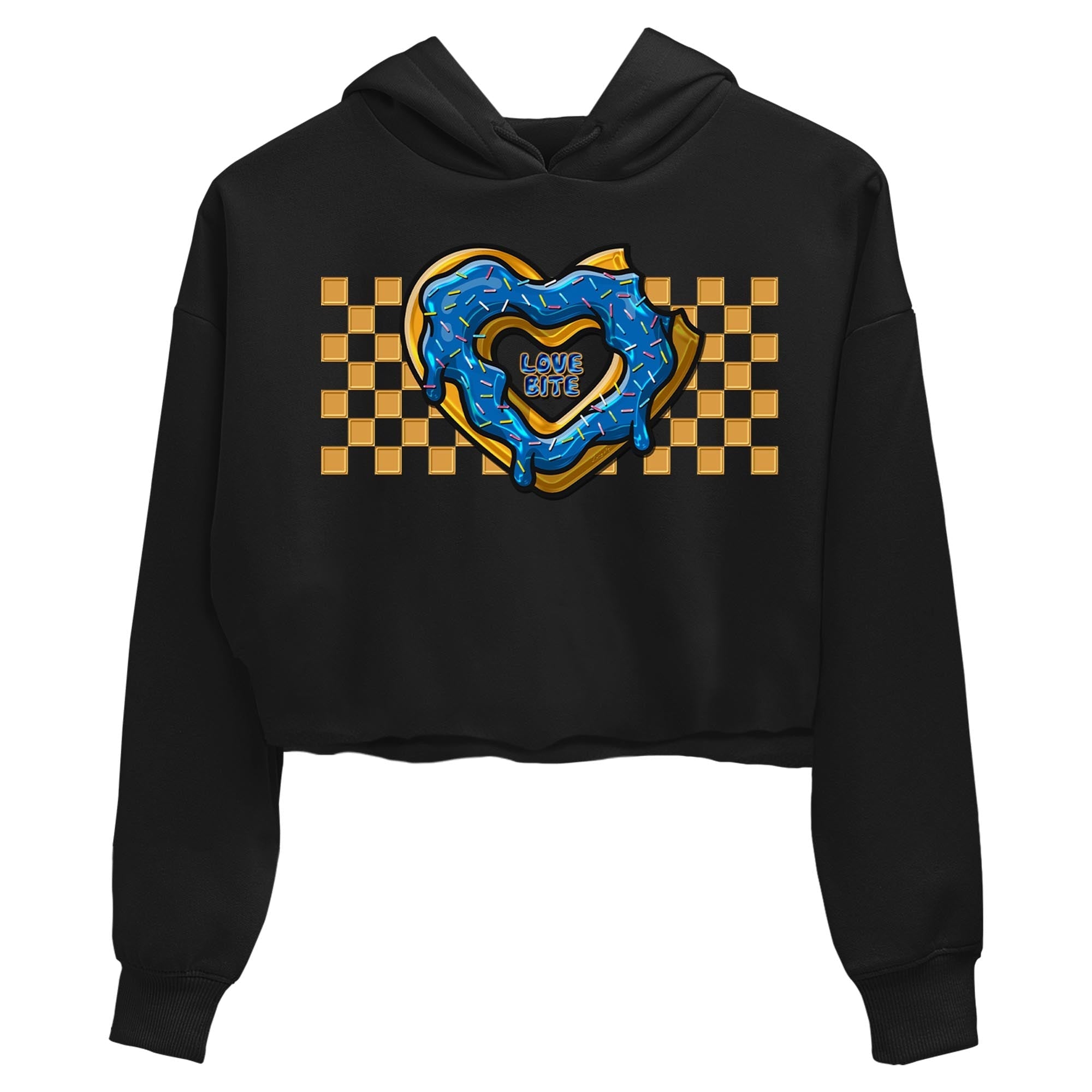 Air Jordan 3 Wizards Love Bite WMNS Cotton Sneaker Hoodie Air Jordan 3 Wizards Sneaker Crop Hoodie Washing and Care Tip