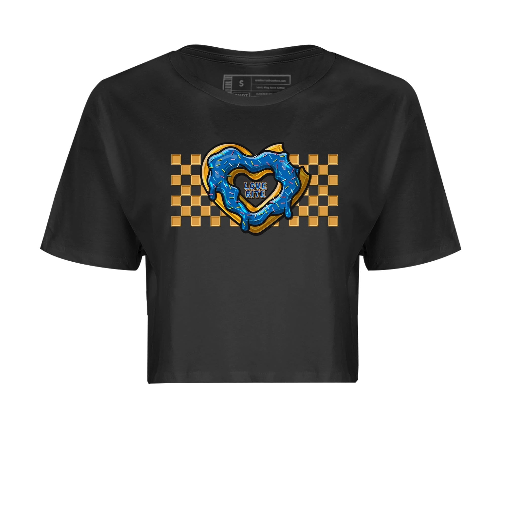 Air Jordan 3 Wizards Sneaker Match Tees Love Bite Streetwear Sneaker Shirt Air Jordan 3 Wizards Sneaker Release Tees Women's Shirts Black 2