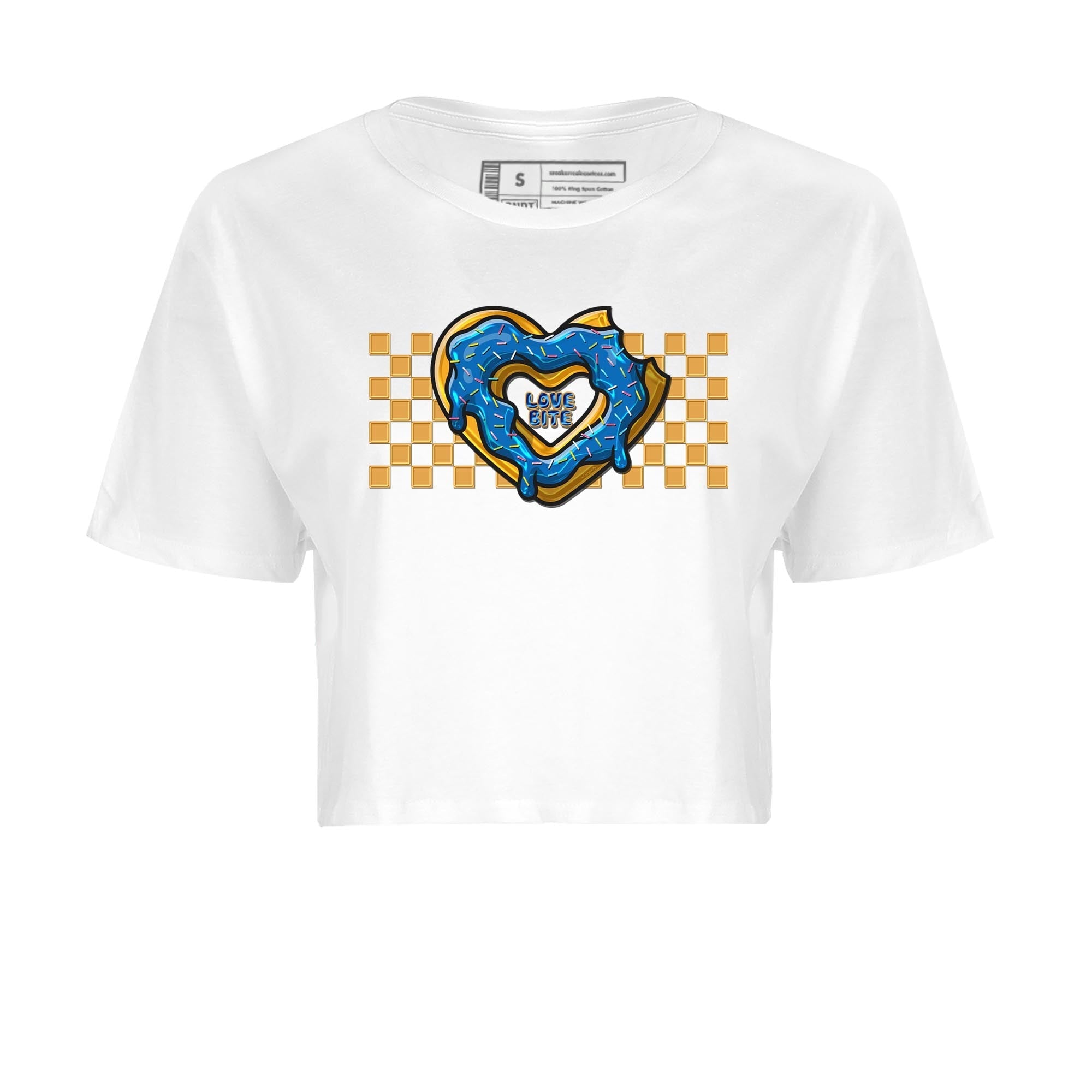 Air Jordan 3 Wizards Sneaker Match Tees Love Bite Streetwear Sneaker Shirt Air Jordan 3 Wizards Sneaker Release Tees Women's Shirts White 2