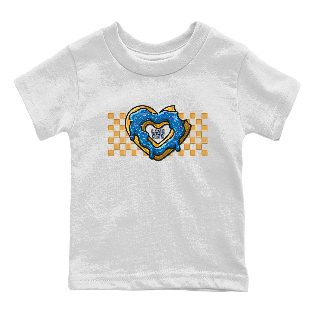 Air Jordan 3 Wizards Sneaker Match Tees Love Bite Streetwear Sneaker Shirt Air Jordan 3 Wizards Sneaker Release Tees Kids Shirts White 2