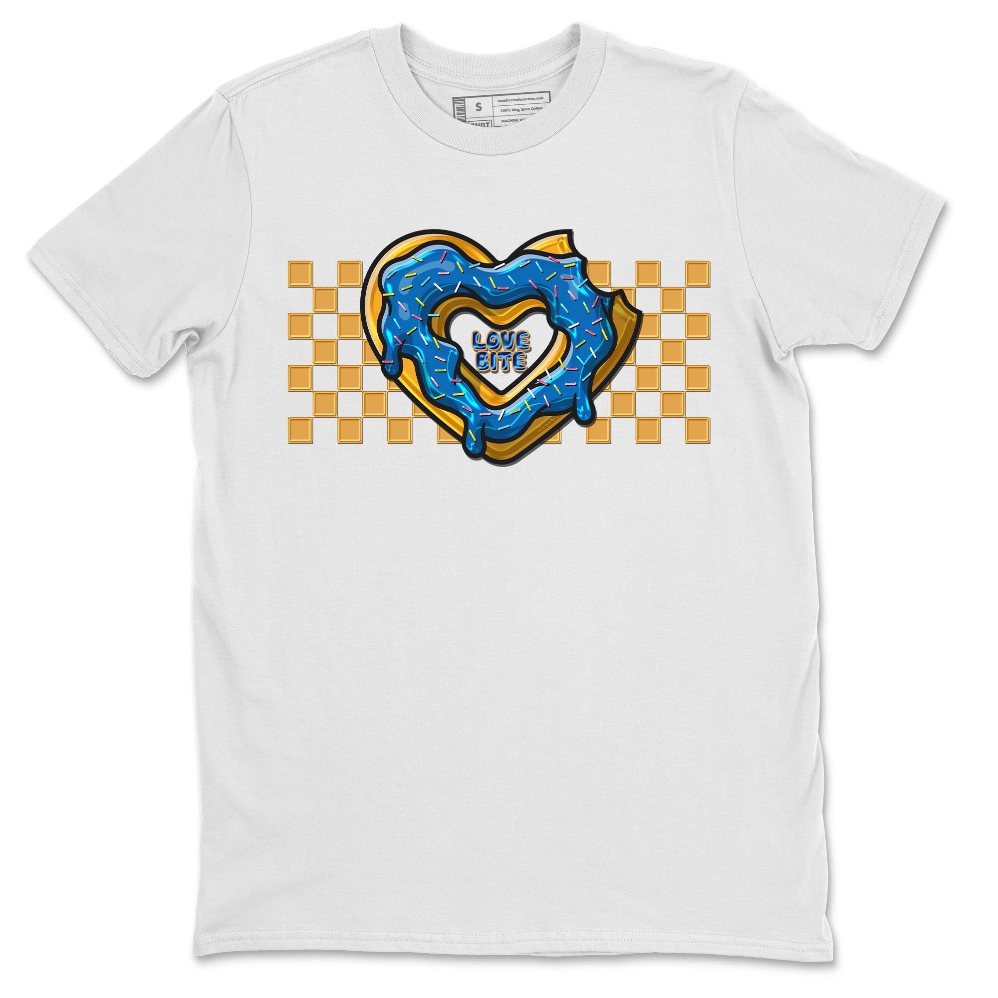 Air Jordan 3 Wizards Sneaker Match Tees Love Bite Streetwear Sneaker Shirt Air Jordan 3 Wizards Sneaker Release Tees Unisex Shirts White 2