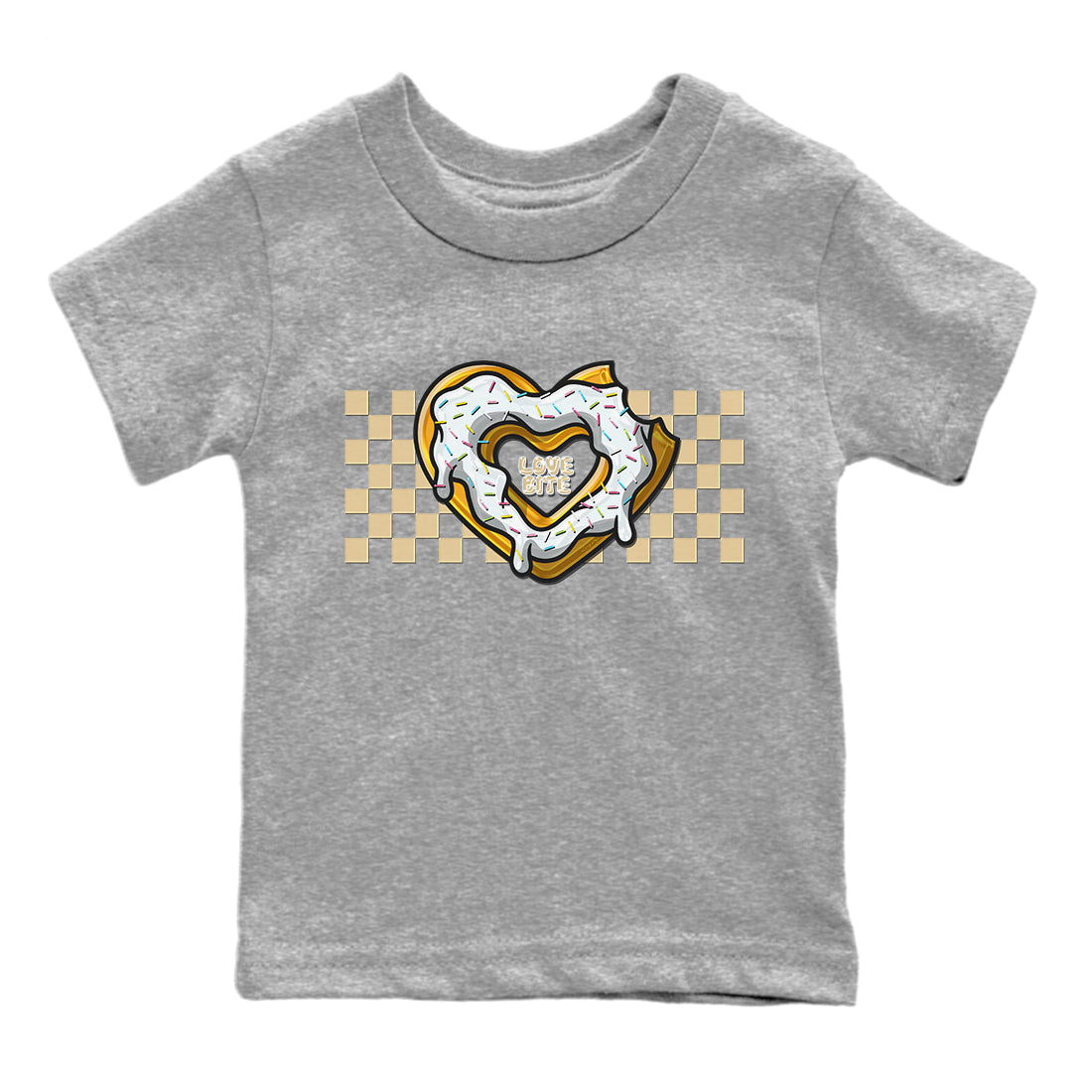 Jordan 4 Craft Sneaker Matching T-Shirt Love Bite Sneaker Tees Jordan 4 Craft Sneaker Release Tees Kids Shirts