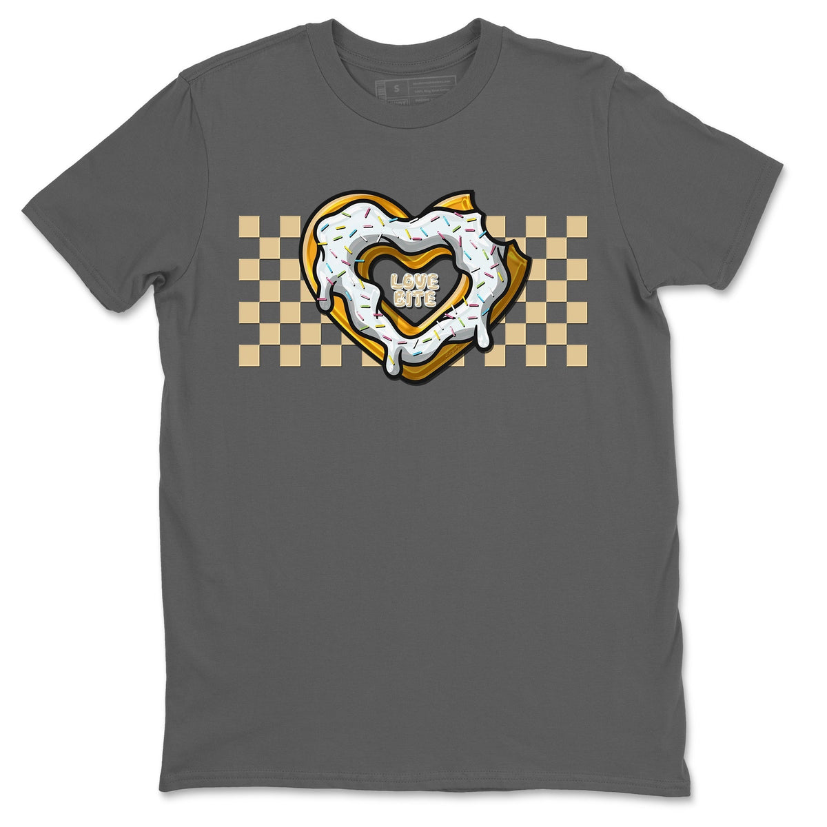 Jordan 4 Craft Sneaker Matching T-Shirt Love Bite Sneaker Tees Jordan 4 Craft Sneaker Release Tees Crew Neck Tees