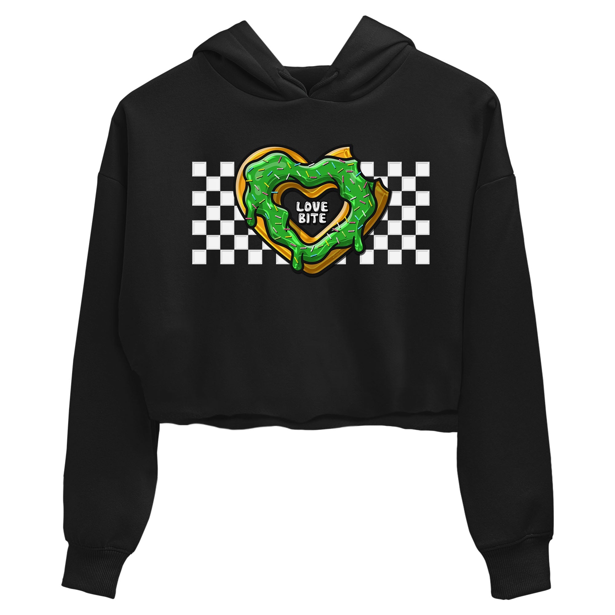 5s Lucky Green shirt to match jordans Love Bite sneaker tees Air Jordan 5 Lucky Green Drip Gear Zone Black 2 crop length shirt
