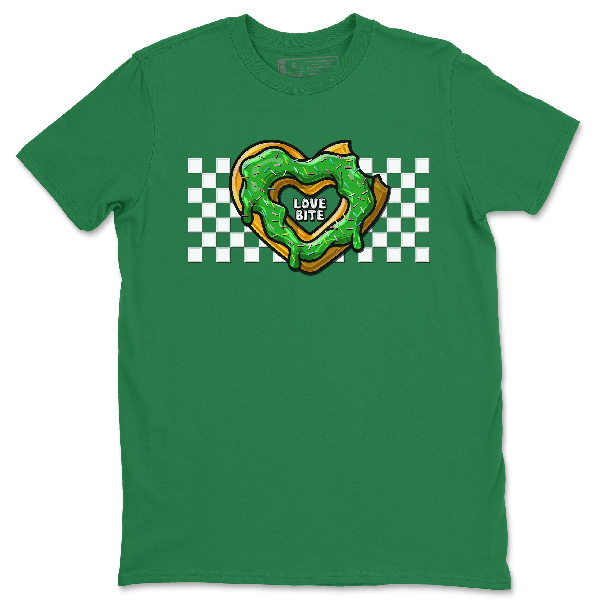 5s Lucky Green shirt to match jordans Love Bite sneaker tees Air Jordan 5 Lucky Green Drip Gear Zone unisex cotton Kelly Green 2 crew neck shirt