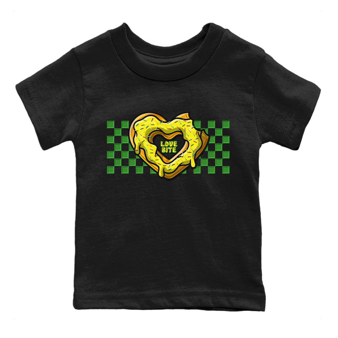 Dunk Reverse Brazil Sneaker Match Tees Love Bite Sneaker Tees Dunk Reverse Brazil Jordan to match sneaker T-Shirt Kids Shirts