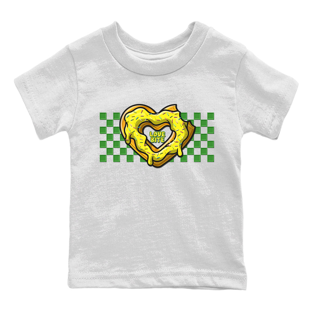 Dunk Reverse Brazil Sneaker Match Tees Love Bite Sneaker Tees Dunk Reverse Brazil Jordan to match sneaker T-Shirt Kids Shirts