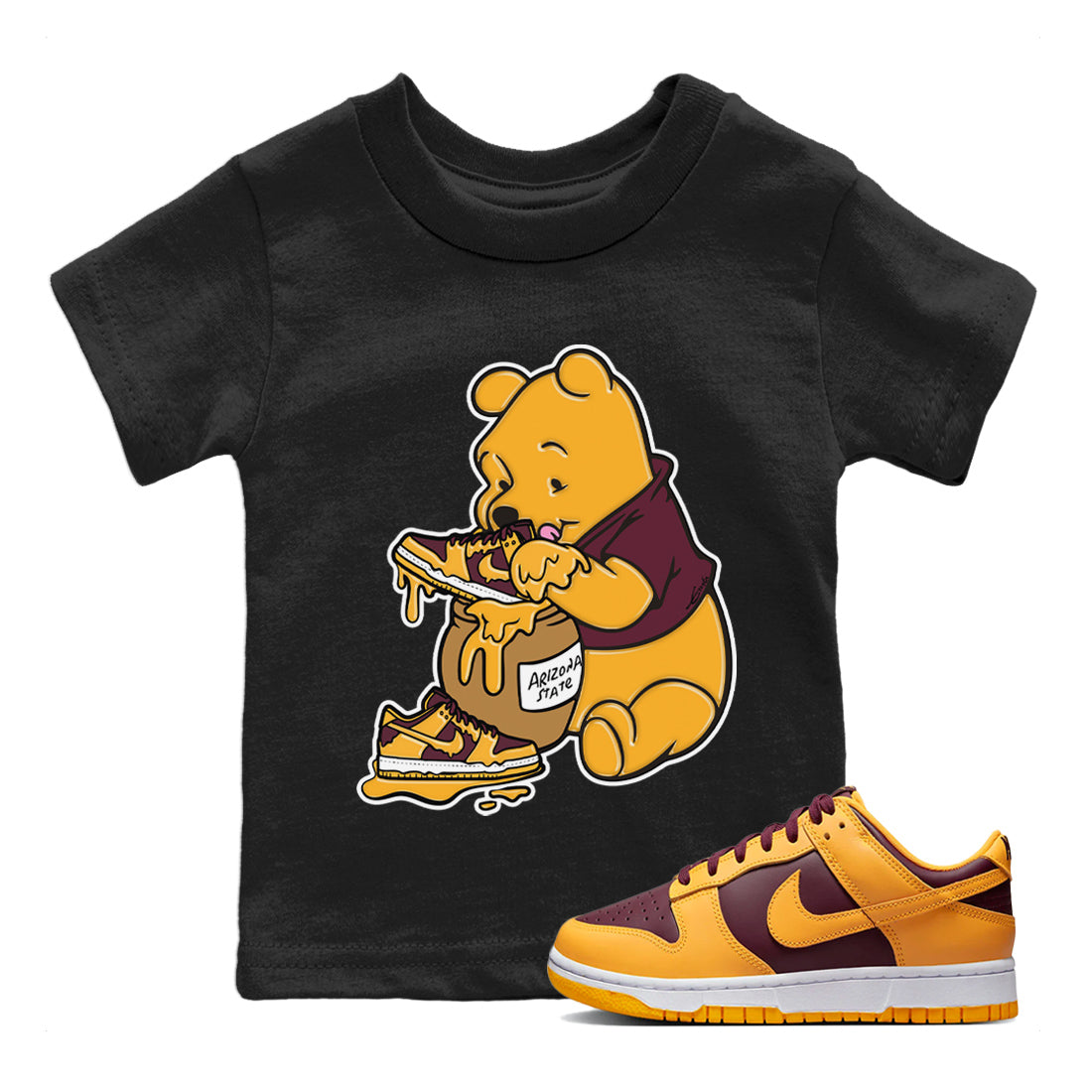 Love Honey Kids Tops - Dunk Arizona State