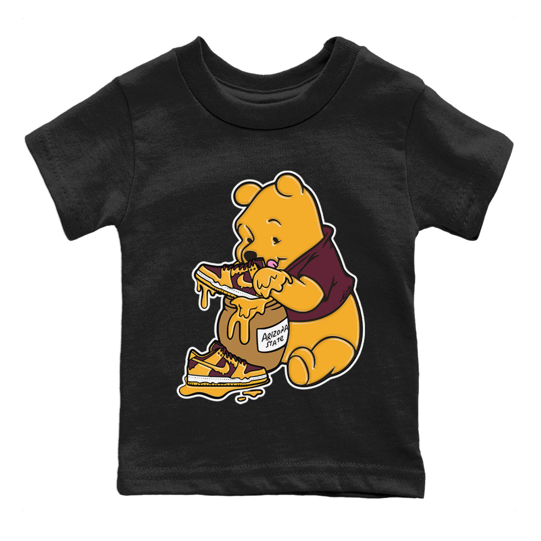 Dunk Arizona State Sneaker Match Tees Love Honey Sneaker Tees Dunk Arizona State Sneaker Release Tees Kids Shirts