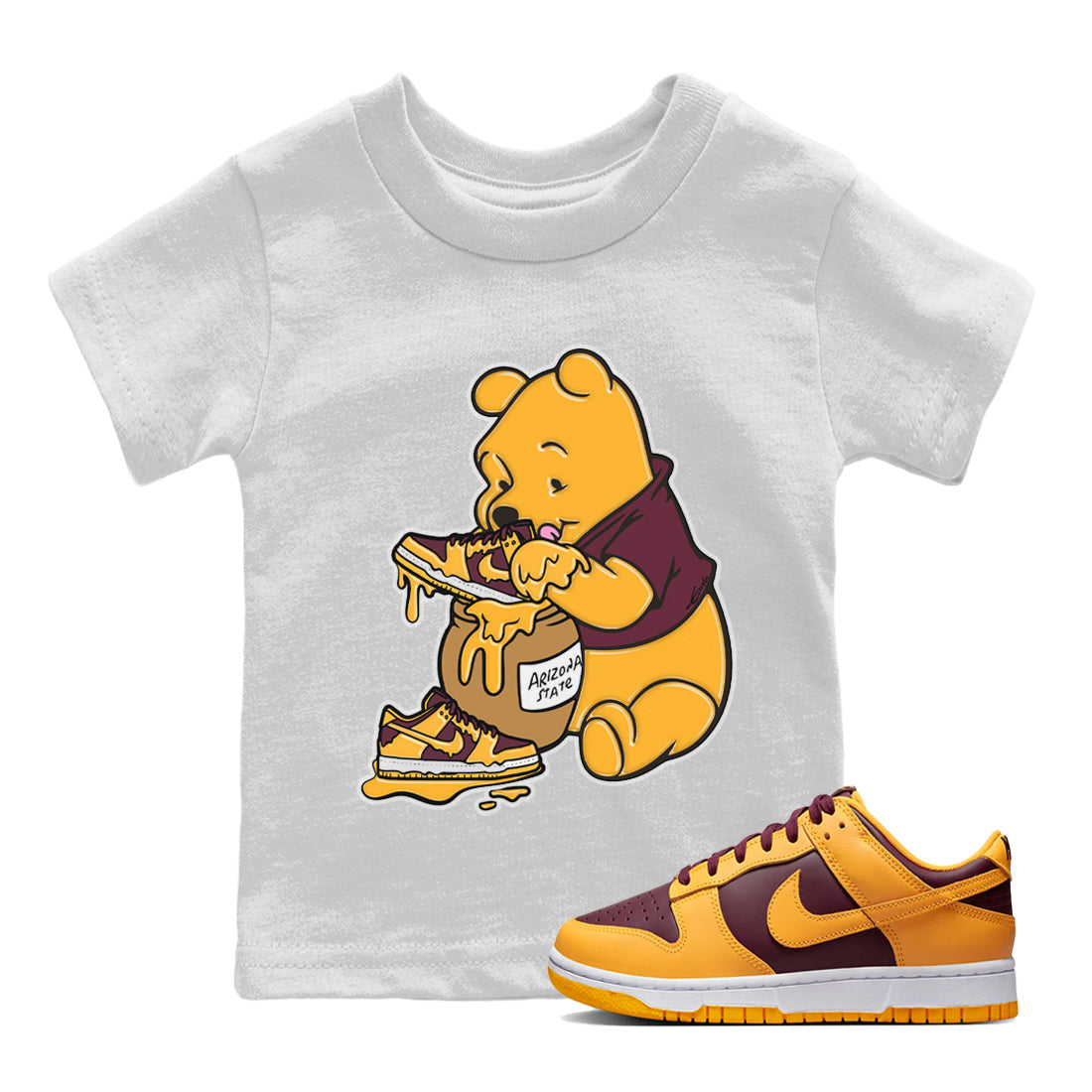 Love Honey Kids Tops - Dunk Arizona State
