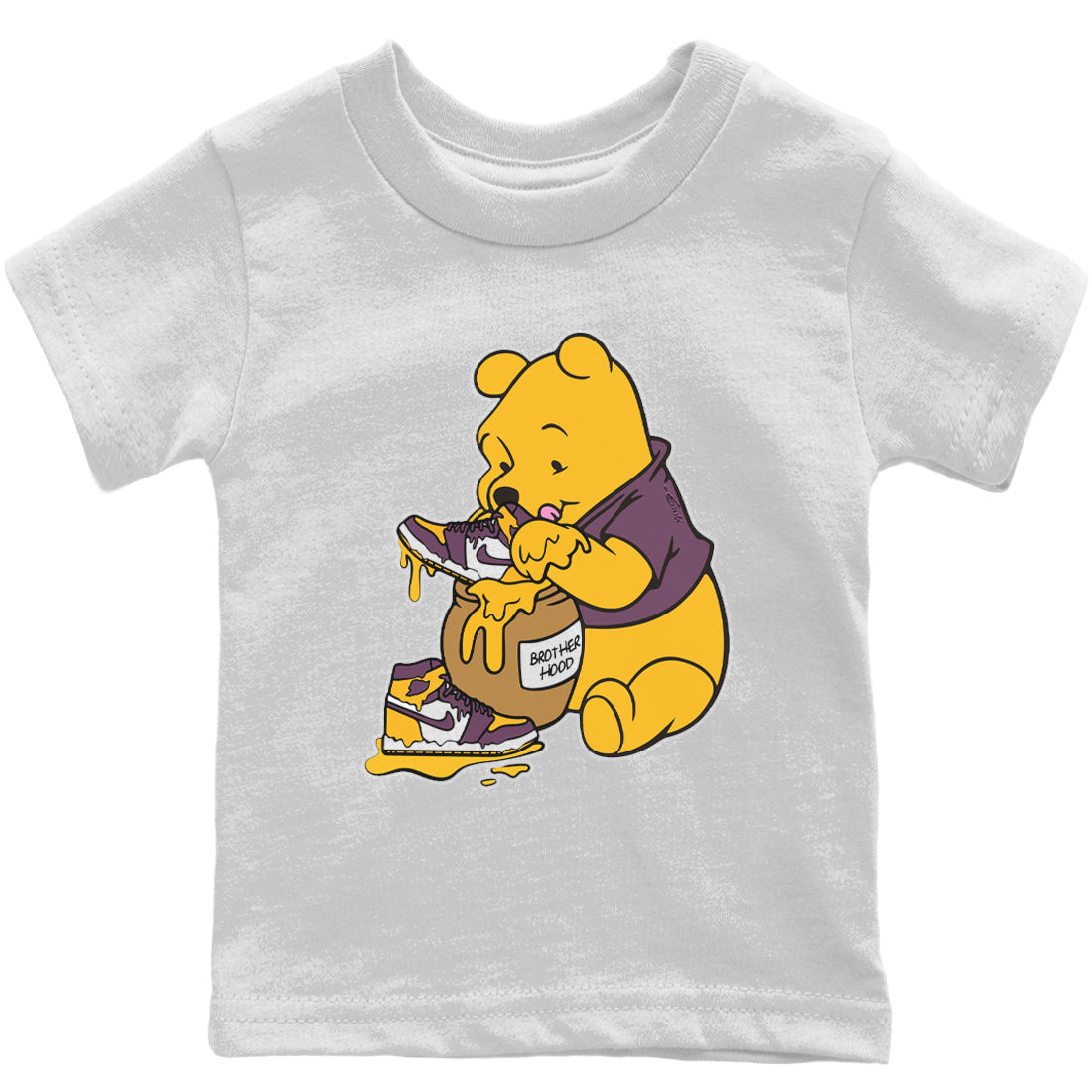 Love Honey Kids Tops - Air Jordan 1 Brotherhood