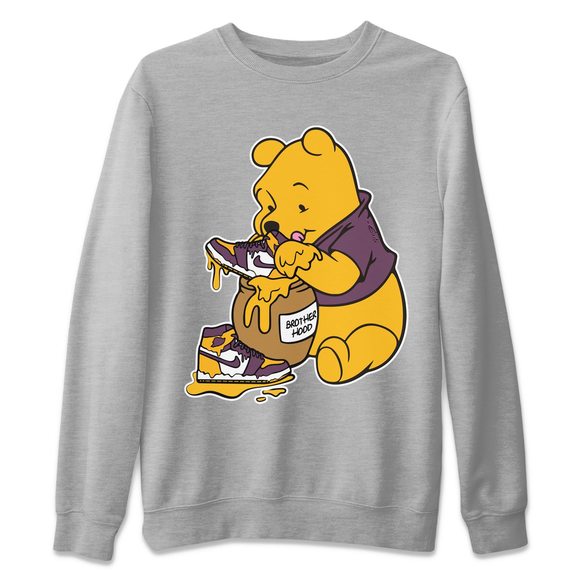 Love Honey Unisex Tops - Air Jordan 1 Brotherhood