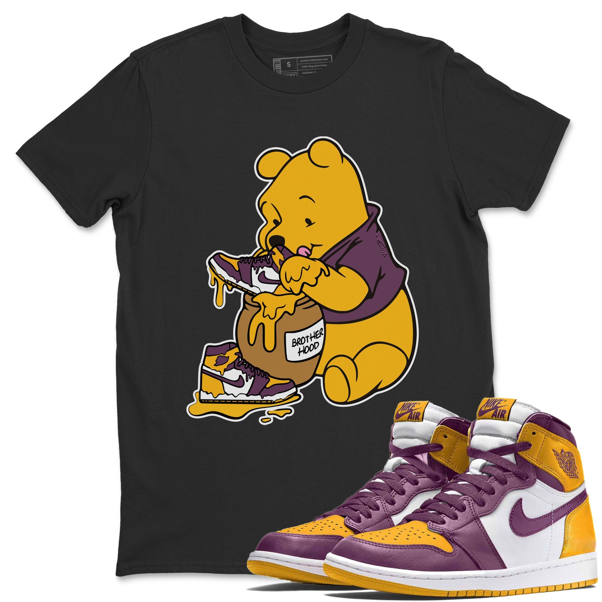 Love Honey Unisex Tops - Air Jordan 1 Brotherhood