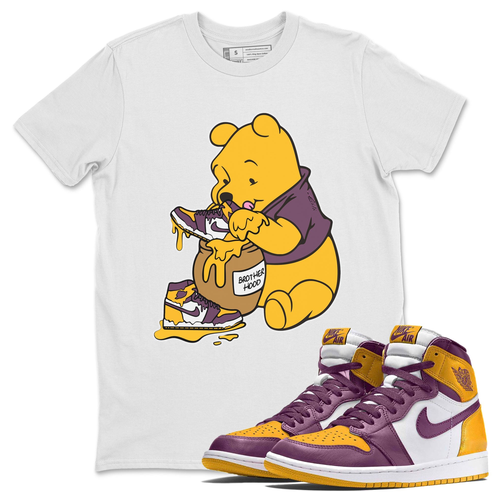 Love Honey Unisex Tops - Air Jordan 1 Brotherhood