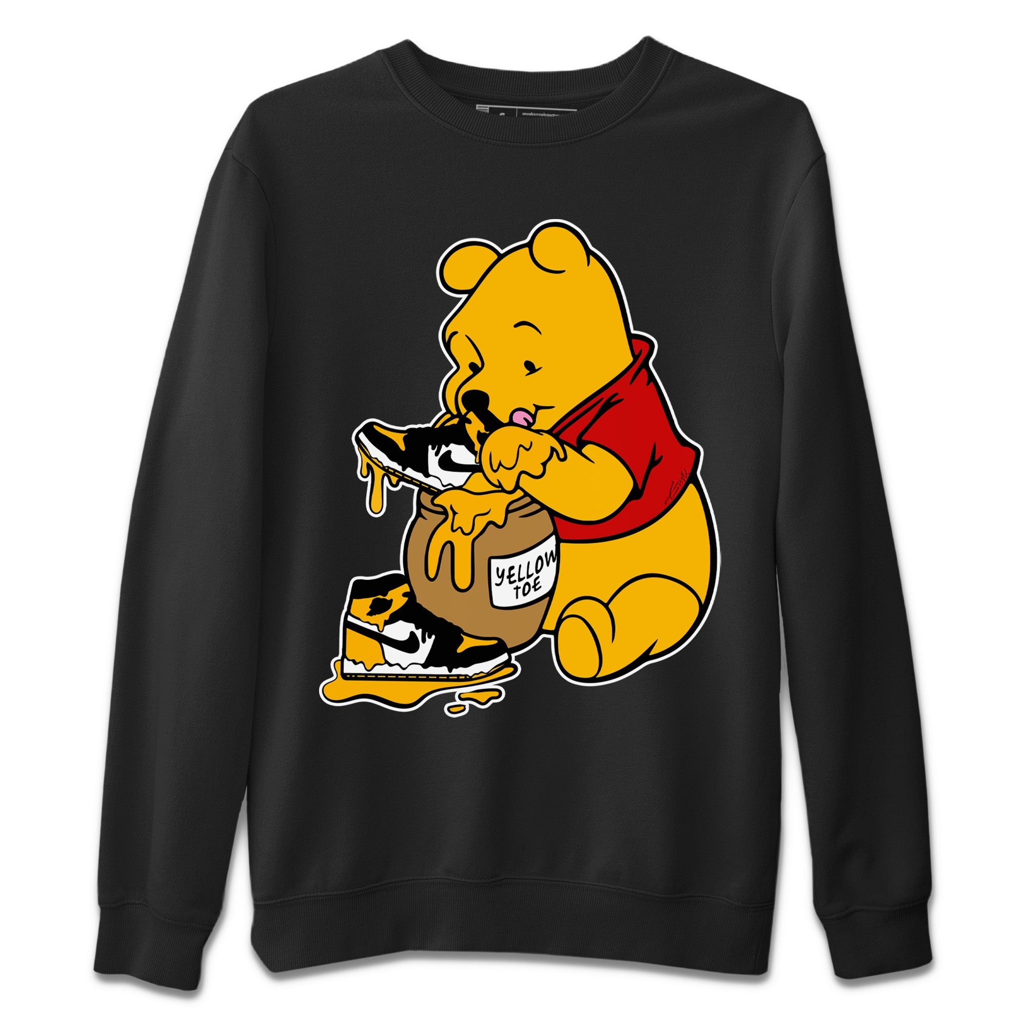 Love Honey Unisex Tops - Air Jordan 1 Yellow Toe