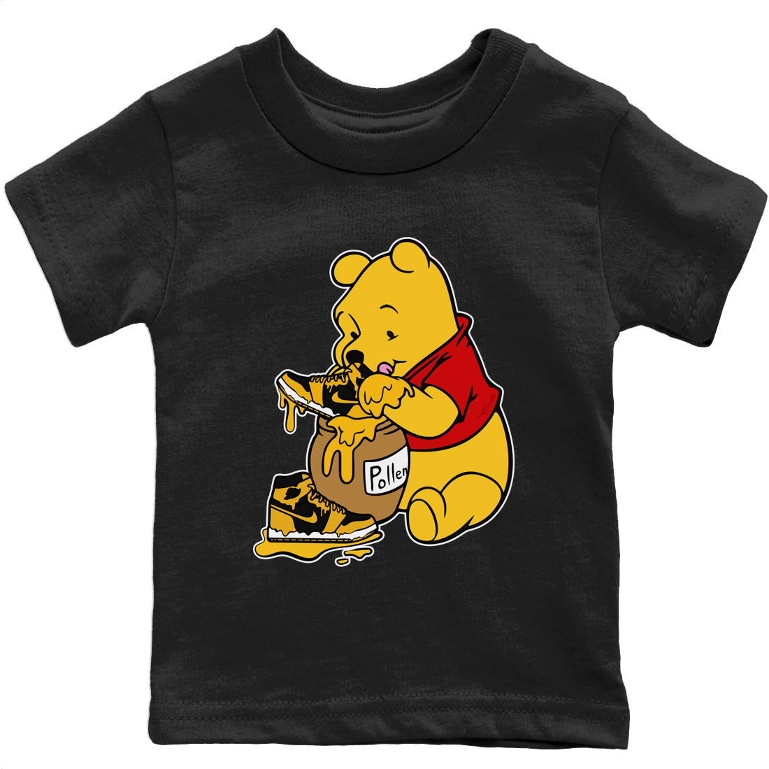 Love Honey Kids Tops - Air Jordan 1 Pollen
