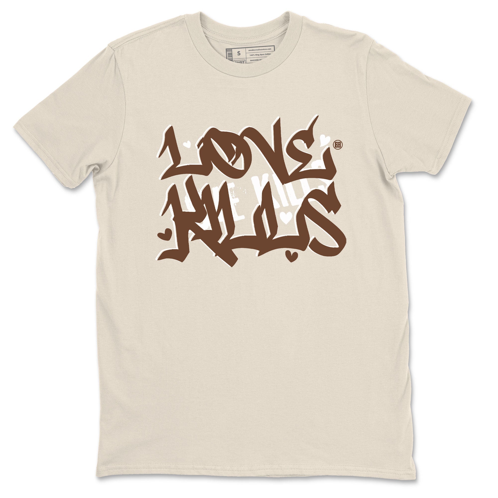 Dunk Low WMNS Cacao Wow sneaker sneaker shirt to match jordans Love Kills sneaker match tees Dunk Cacao Wow Drip Gear Zones Short Sleeve Unisex Cotton Sneaker Matching T-Shirt Natural 2 T-Shirt
