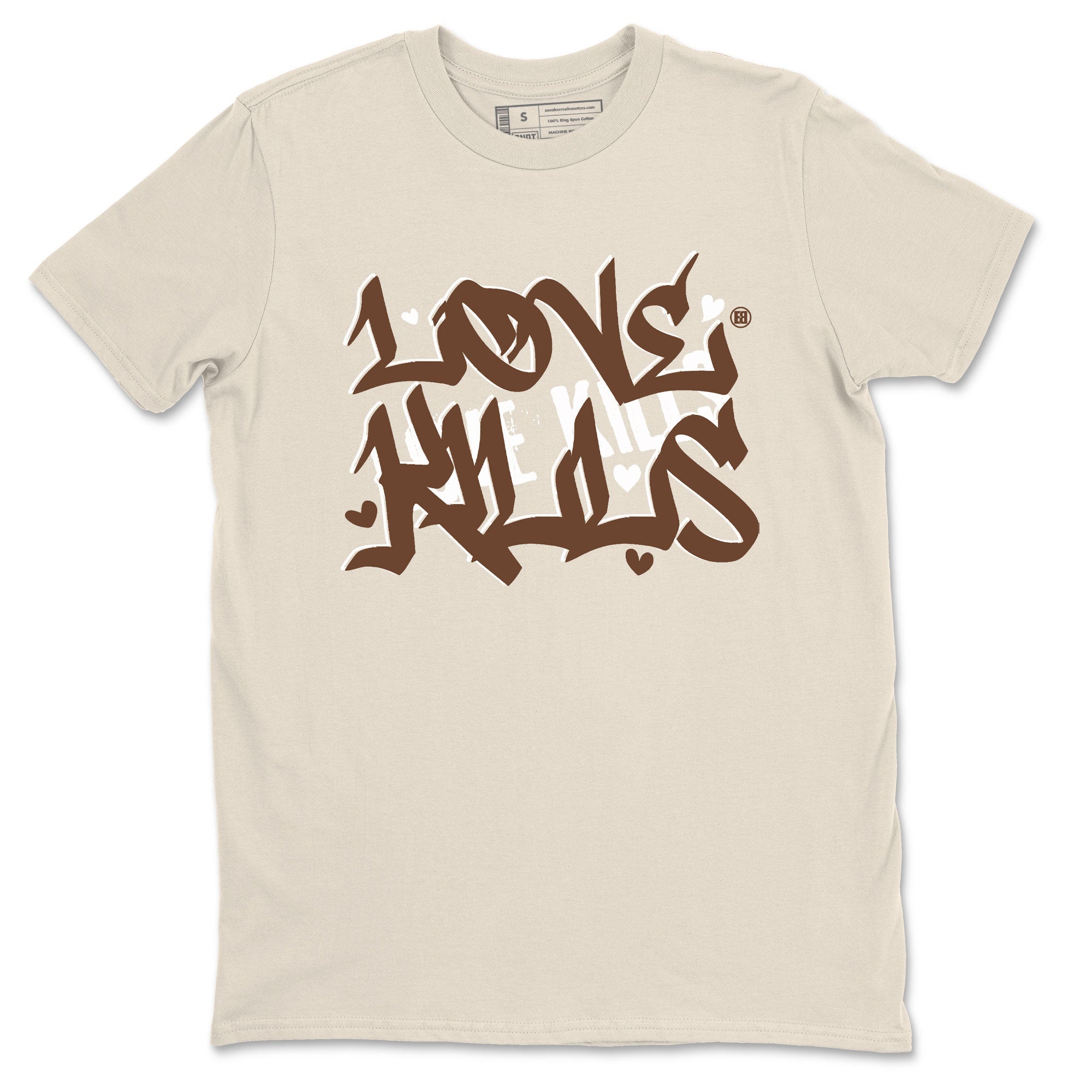 Dunk Low WMNS Cacao Wow sneaker shirt to match jordans Love Kills sneaker tees Dunk Cacao Wow Drip Gear Zone Crew Neck Unisex Cotton Sneaker T-Shirt Natural 2 T-Shirt