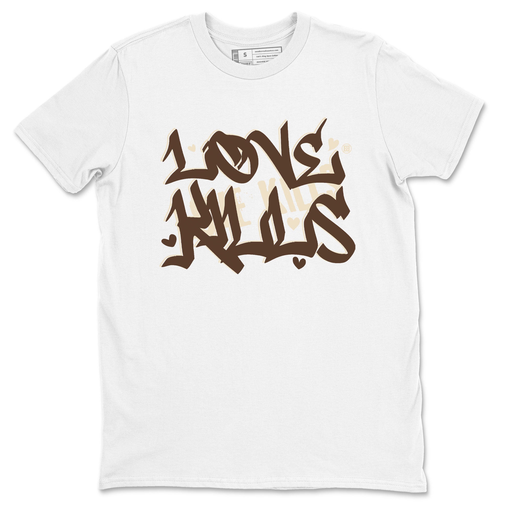 Dunk Low WMNS Cacao Wow sneaker sneaker shirt to match jordans Love Kills sneaker match tees Dunk Cacao Wow Drip Gear Zones Short Sleeve Unisex Cotton Sneaker Matching T-Shirt White 2 T-Shirt
