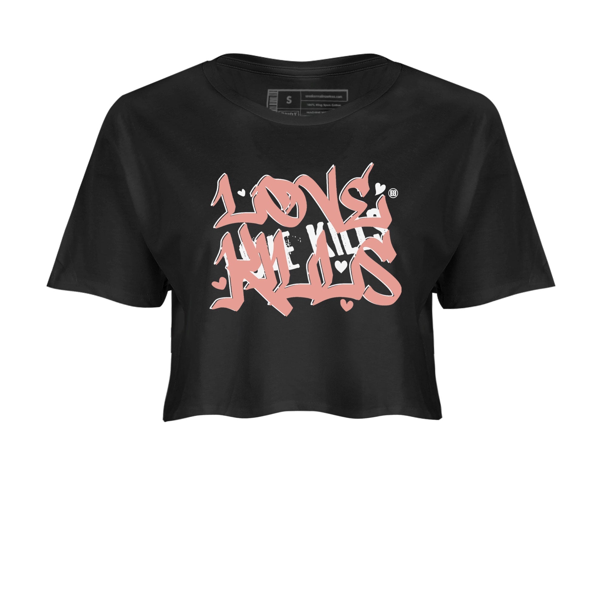 Dunks Low Rose Whisper shirt to match jordans Love Kills Streetwear Sneaker Shirt Dunk Rose Whisper Drip Gear Zone Sneaker Matching Clothing Black 2 Crop T-Shirt