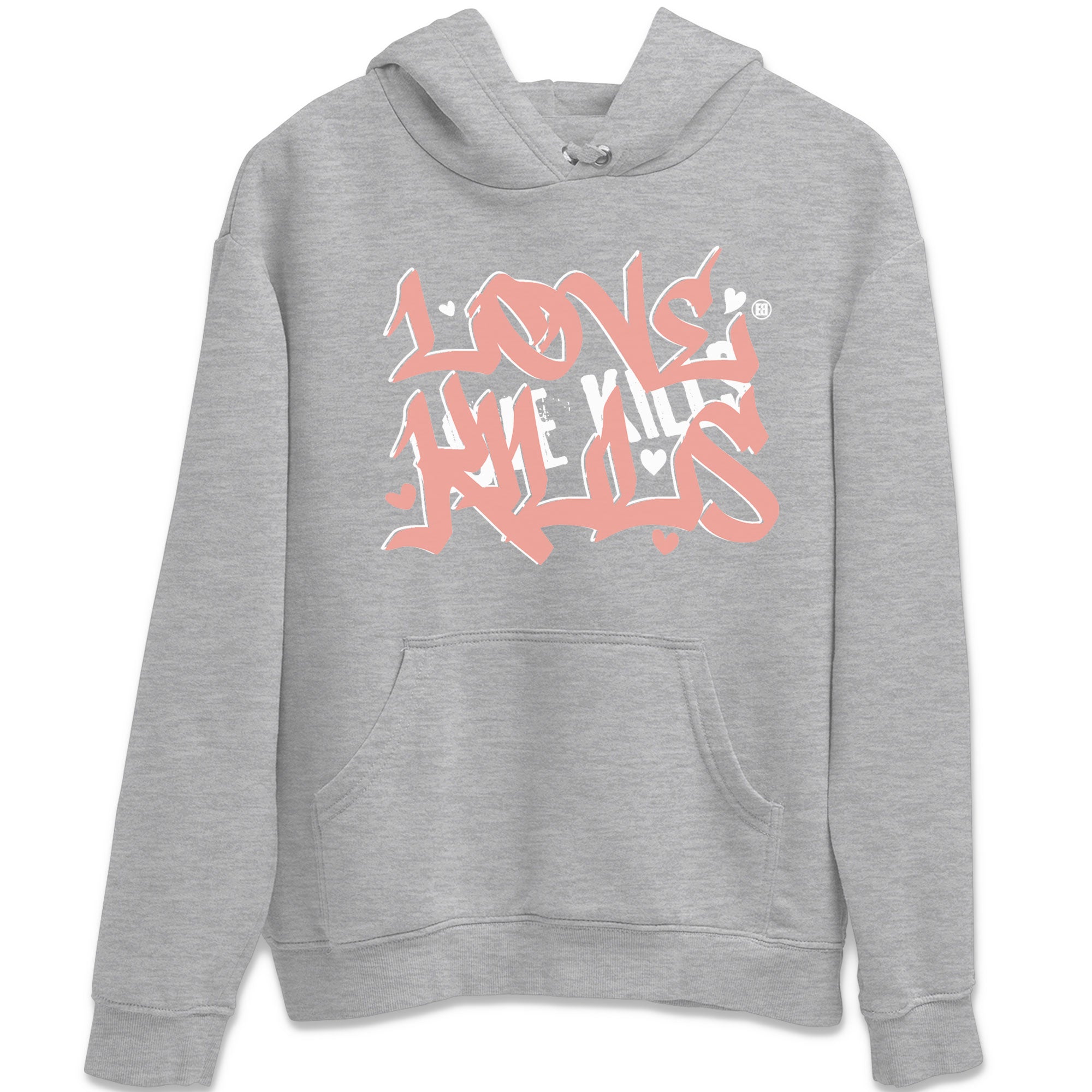 Dunks Low Rose Whisper shirt to match jordans Love Kills Streetwear Sneaker Shirt Dunk Rose Whisper Drip Gear Zone Sneaker Matching Clothing Unisex Heather Grey 2 T-Shirt