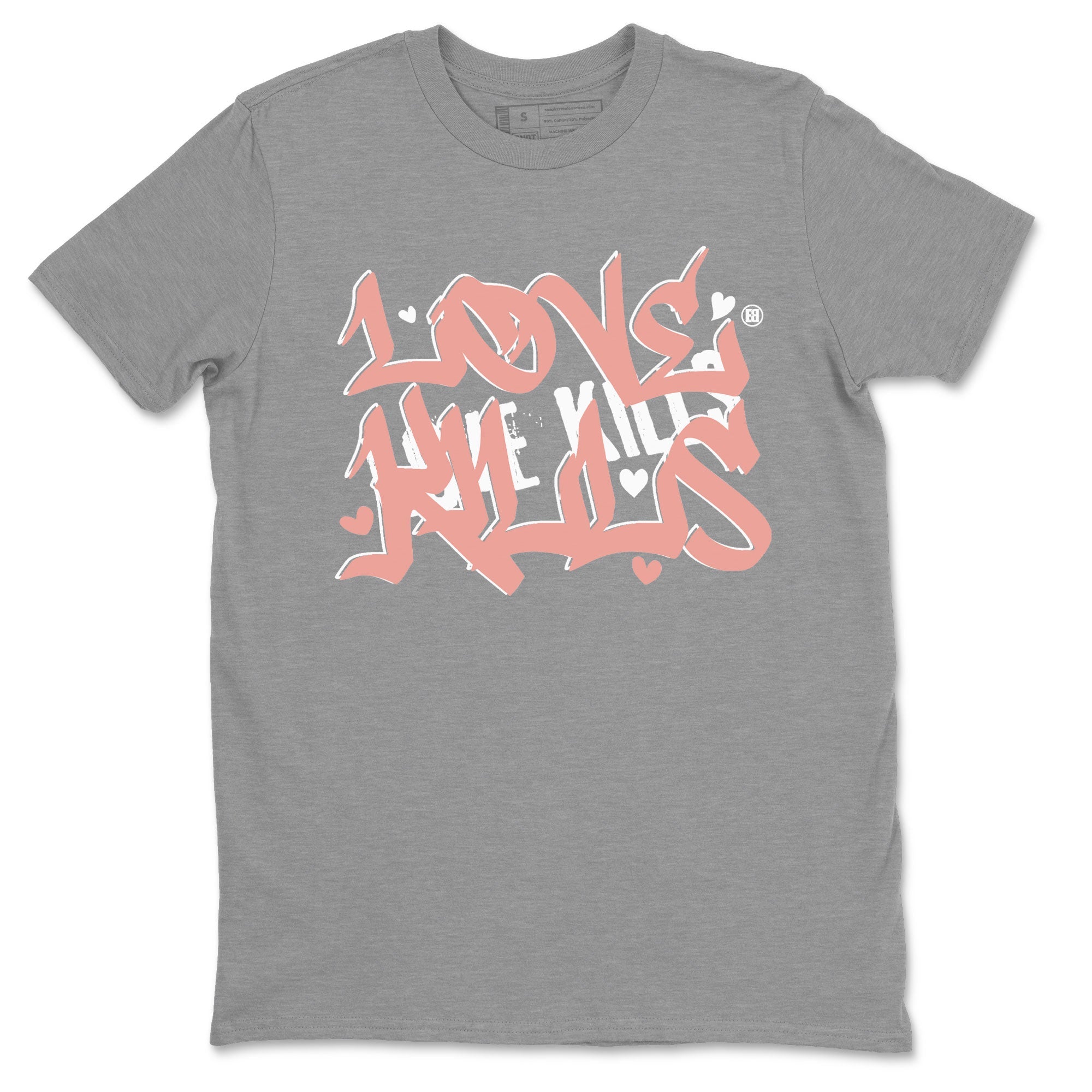 Dunks Low Rose Whisper shirt to match jordans Love Kills Streetwear Sneaker Shirt Dunk Rose Whisper Drip Gear Zone Sneaker Matching Clothing Unisex Heather Grey 2 T-Shirt