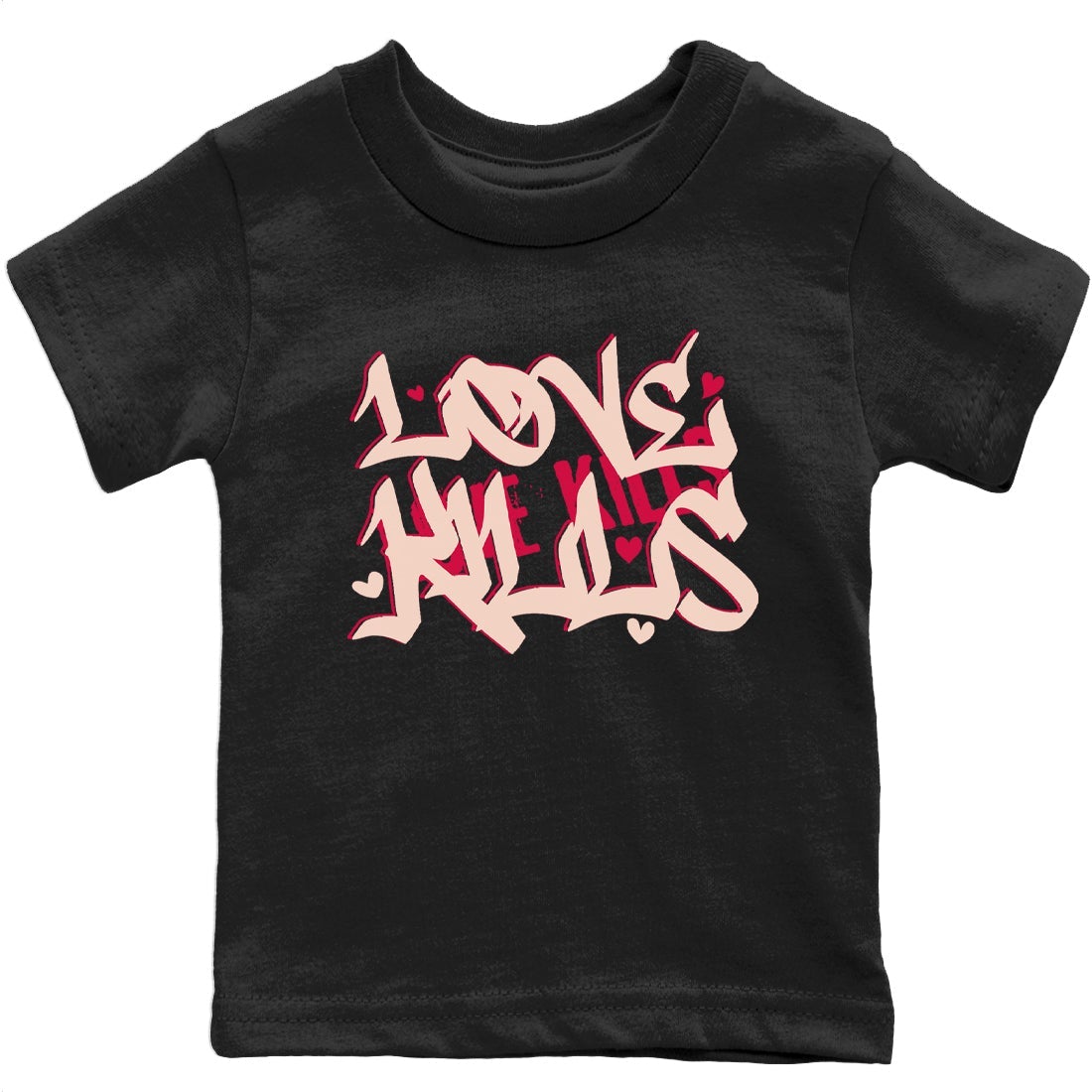 Jordan 5 Girls That Hoop Sneaker Matching T-Shirt Love Kills Sneaker Tees Jordan 5 Girls That Hoop Sneaker Release Tees Kids Shirts