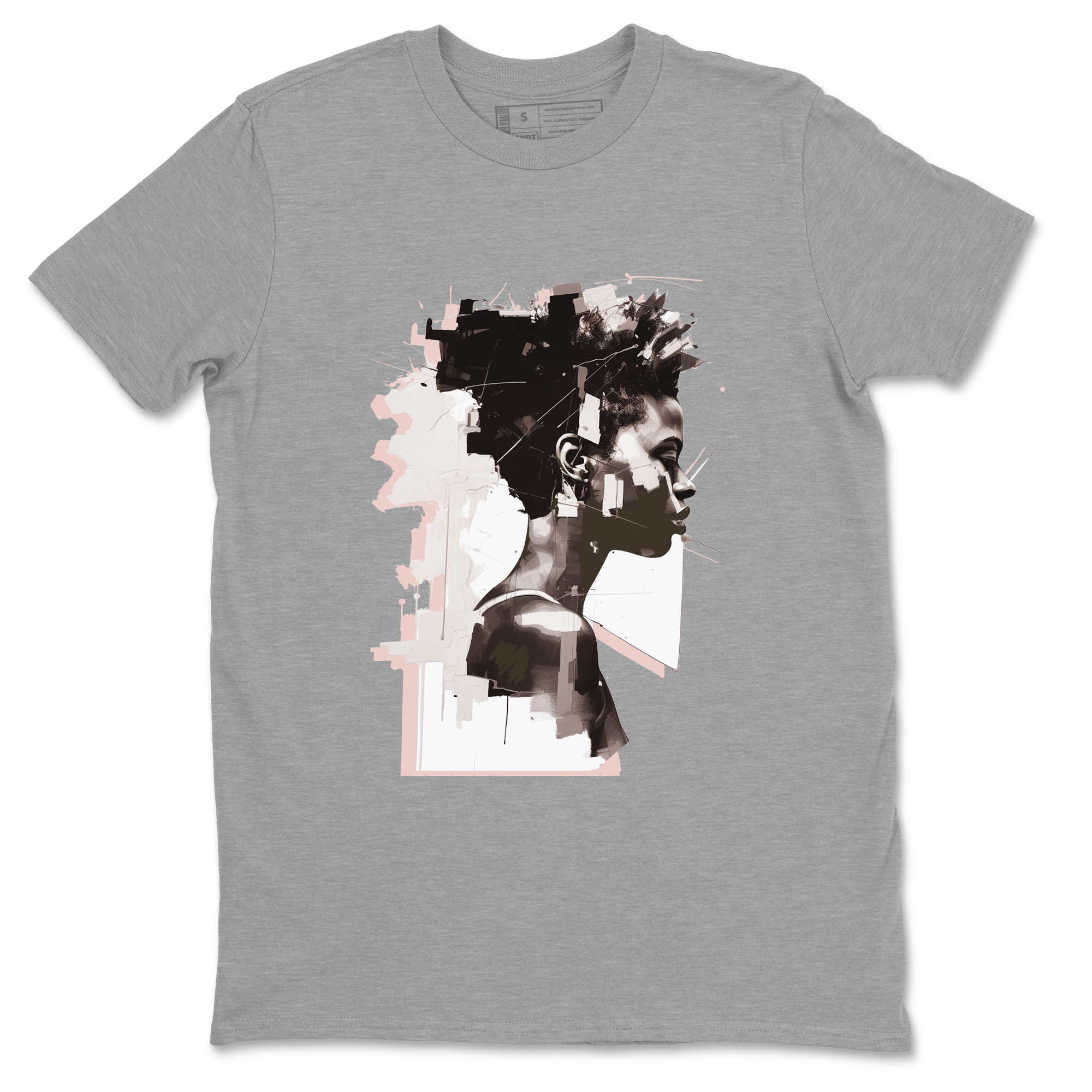 11s WMNS Neapolitan shirt to match jordans Love Memory sneaker tees Air Jordan 11 Neapolitan Drip Gear Zone Sneaker Matching Shirt Unisex Heather Grey 2 T-Shirt