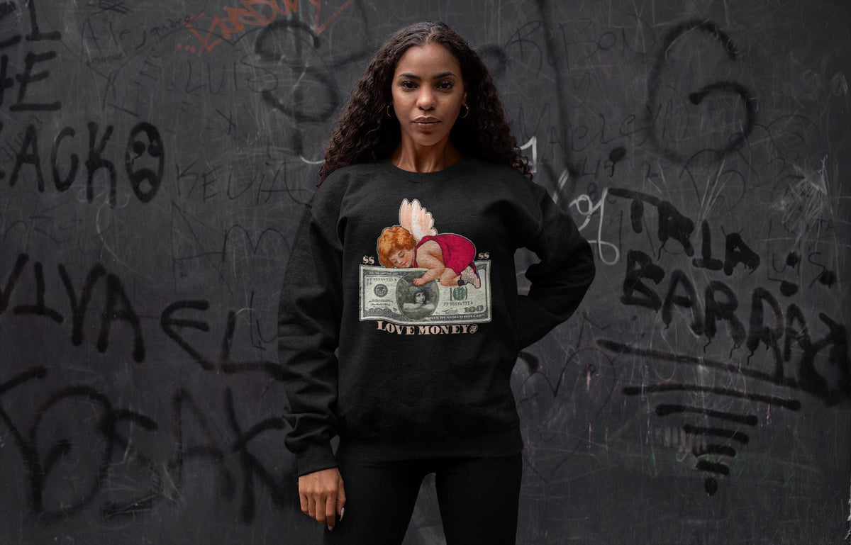 Jordan 5 Girls That Hoop Sneaker Matching T-Shirt Love Money Sneaker Tees Jordan 5 Girls That Hoop Sneaker Release Tees Crew Neck Tees