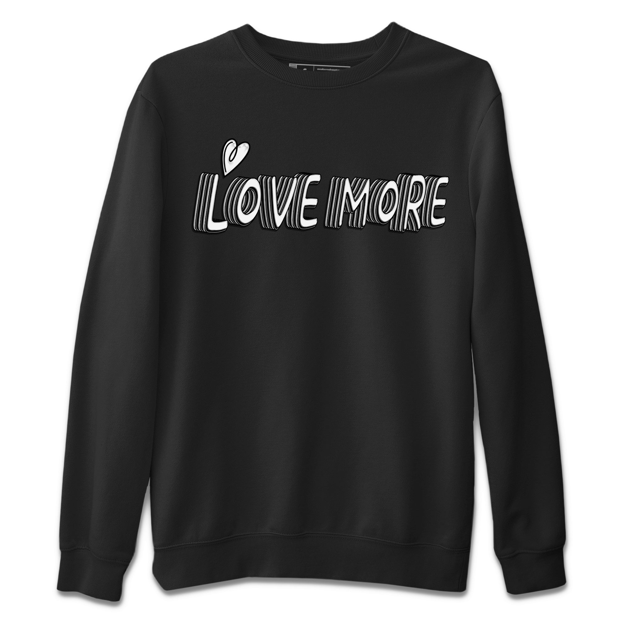 Air Jordan 1 Black White Shirt To Match Jordans Love More Sneaker Tees Air Jordan 1 Black White Drip Gear Zone Sneaker Matching Clothing Unisex Shirts