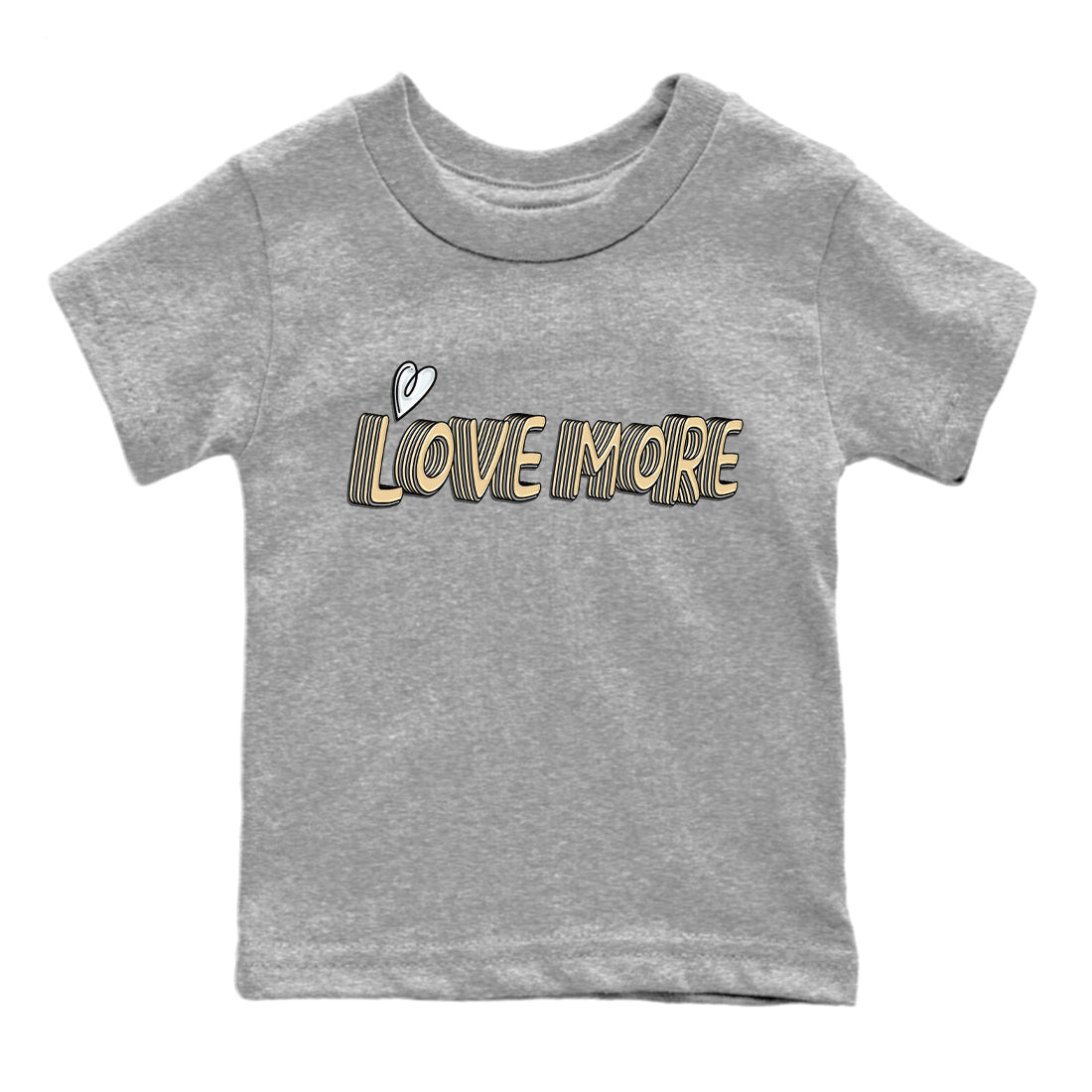 Jordan 4 Craft Sneaker Matching T-Shirt Love More Sneaker Tees Jordan 4 Craft Sneaker Release Tees Kids Shirts
