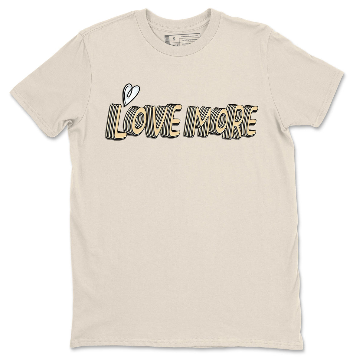 Jordan 4 Craft Sneaker Matching T-Shirt Love More Sneaker Tees Jordan 4 Craft Sneaker Release Tees Crew Neck Tees