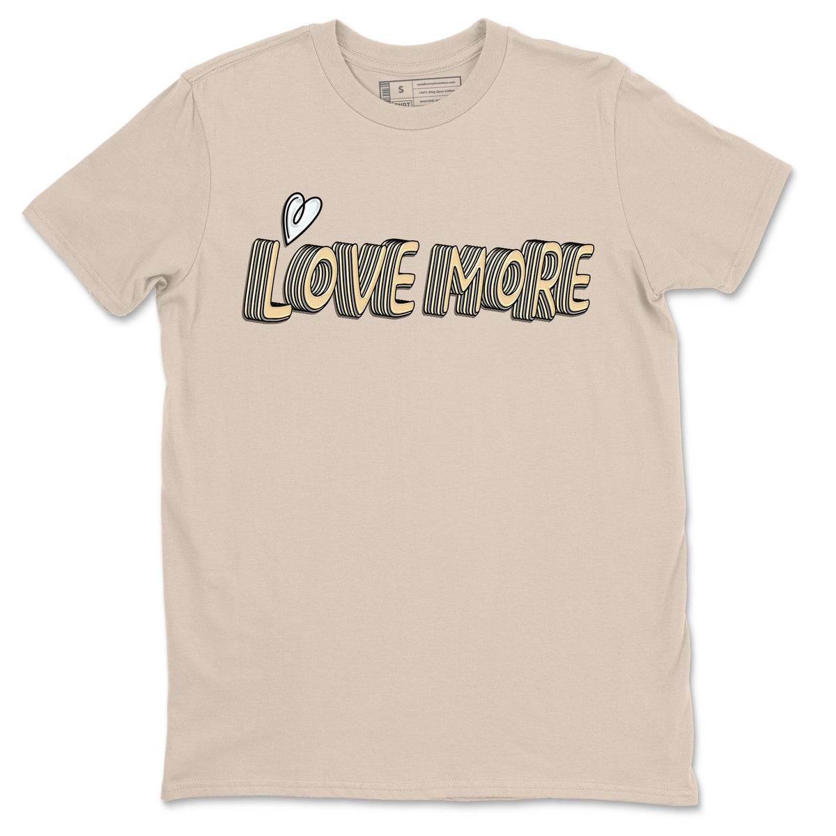 Jordan 4 Craft Sneaker Matching T-Shirt Love More Sneaker Tees Jordan 4 Craft Sneaker Release Tees Crew Neck Tees