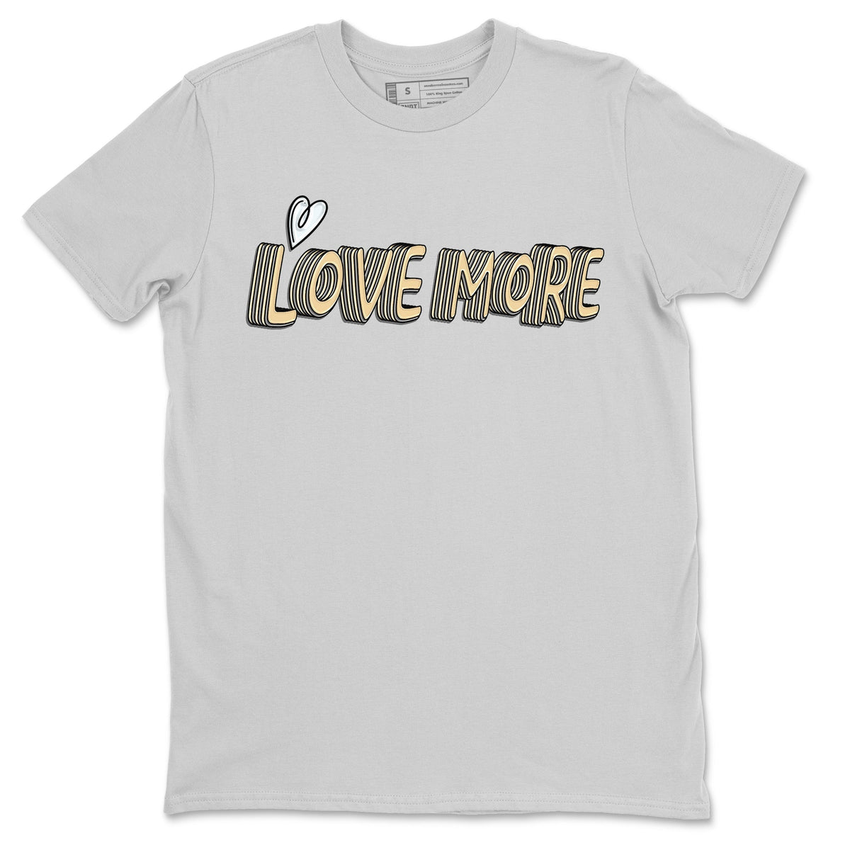 Jordan 4 Craft Sneaker Matching T-Shirt Love More Sneaker Tees Jordan 4 Craft Sneaker Release Tees Crew Neck Tees