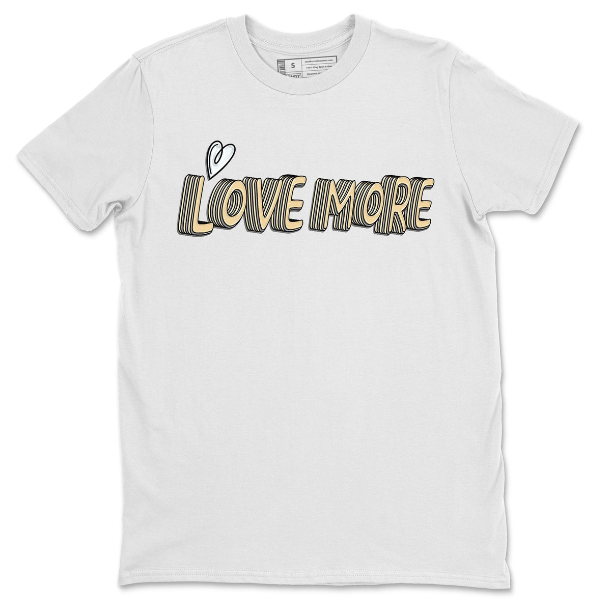 Jordan 4 Craft Sneaker Matching T-Shirt Love More Sneaker Tees Jordan 4 Craft Sneaker Release Tees Crew Neck Tees
