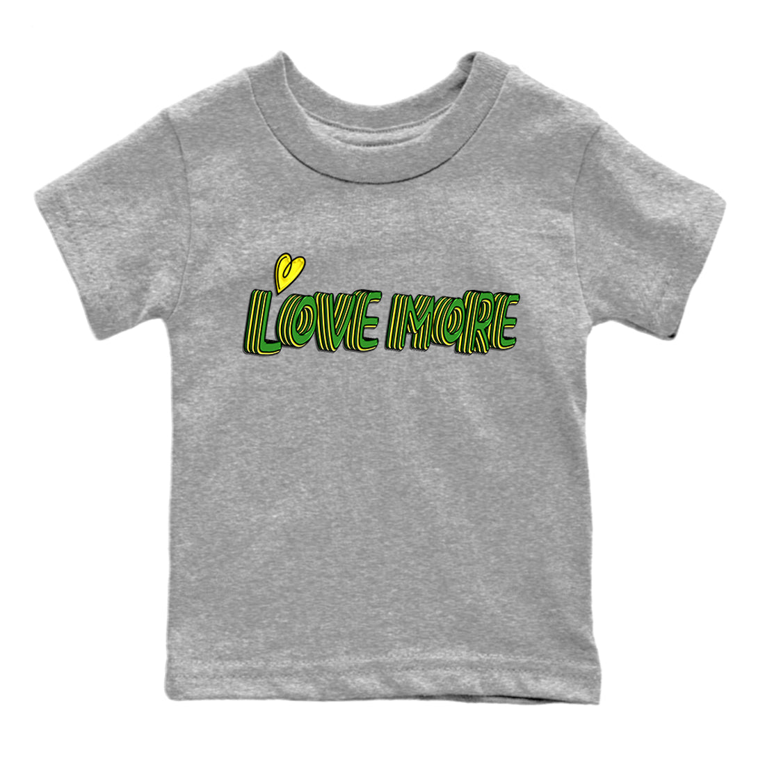 Dunk Reverse Brazil Sneaker Match Tees Love More Sneaker Tees Dunk Reverse Brazil Jordan to match sneaker T-Shirt Kids Shirts
