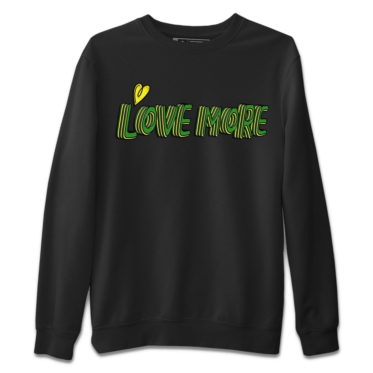 Dunk Reverse Brazil Sneaker Match Tees Love More Sneaker Tees Dunk Reverse Brazil Jordan to match sneaker T-Shirt Crew Neck Shirts