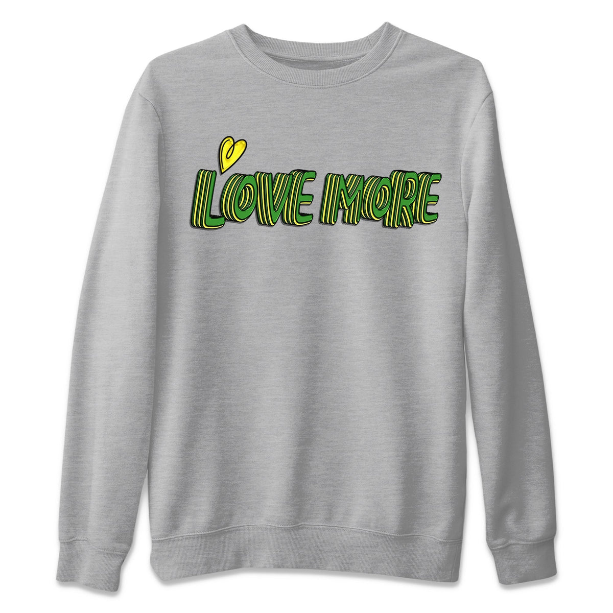Dunk Reverse Brazil Sneaker Match Tees Love More Sneaker Tees Dunk Reverse Brazil Jordan to match sneaker T-Shirt Crew Neck Shirts