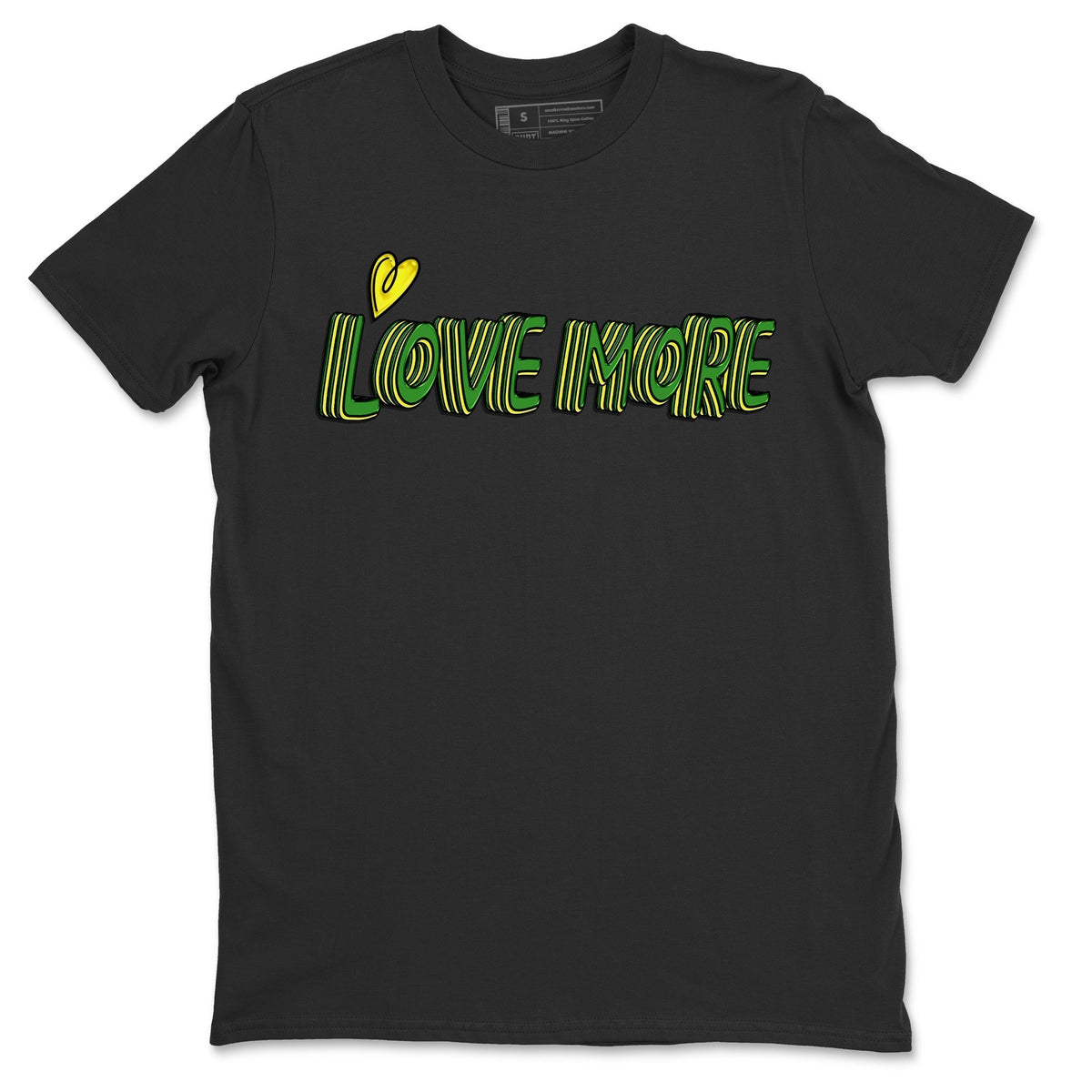 Dunk Reverse Brazil Sneaker Match Tees Love More Sneaker Tees Dunk Reverse Brazil Jordan to match sneaker T-Shirt Crew Neck Shirts
