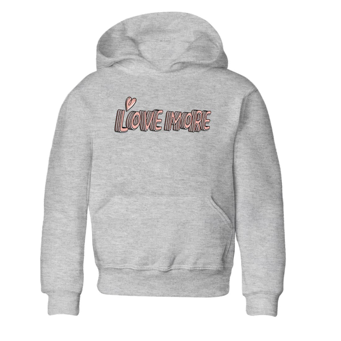 Nike Dunks Low Rose Whisper shirt to match jordans Love More Streetwear Sneaker Shirt Nike Dunk Rose Whisper Drip Gear Zone Sneaker Matching Clothing Baby Toddler Heather Grey 2 T-Shirt