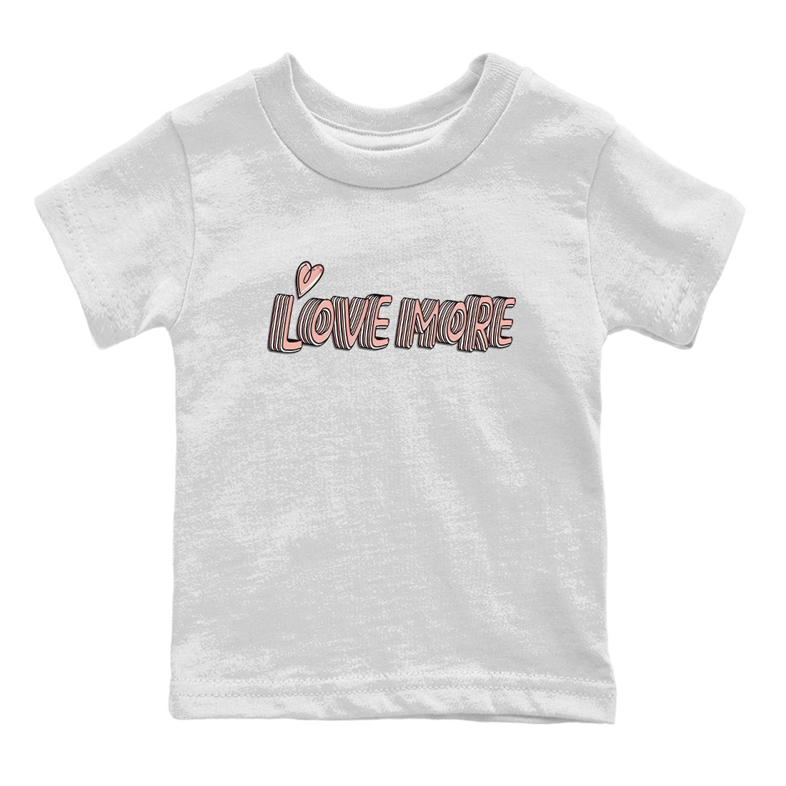 Nike Dunks Low Rose Whisper shirt to match jordans Love More Streetwear Sneaker Shirt Nike Dunk Rose Whisper Drip Gear Zone Sneaker Matching Clothing Baby Toddler White 2 T-Shirt