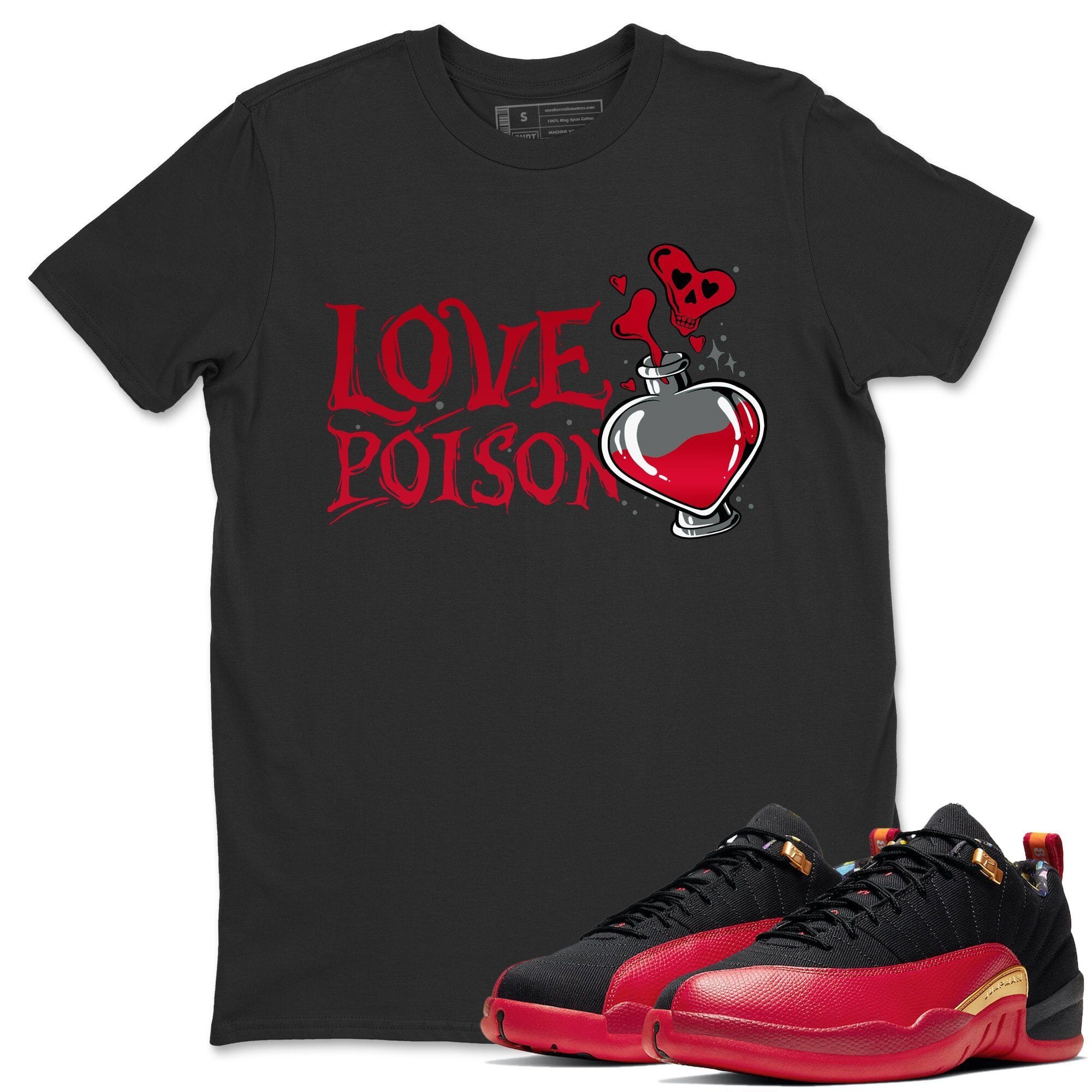 Jordan 12 Super Bowl Shirt To Match Jordans Love Poison Sneaker Tees Jordan 12 Super Bowl Drip Gear Zone Sneaker Matching Clothing Unisex Shirts